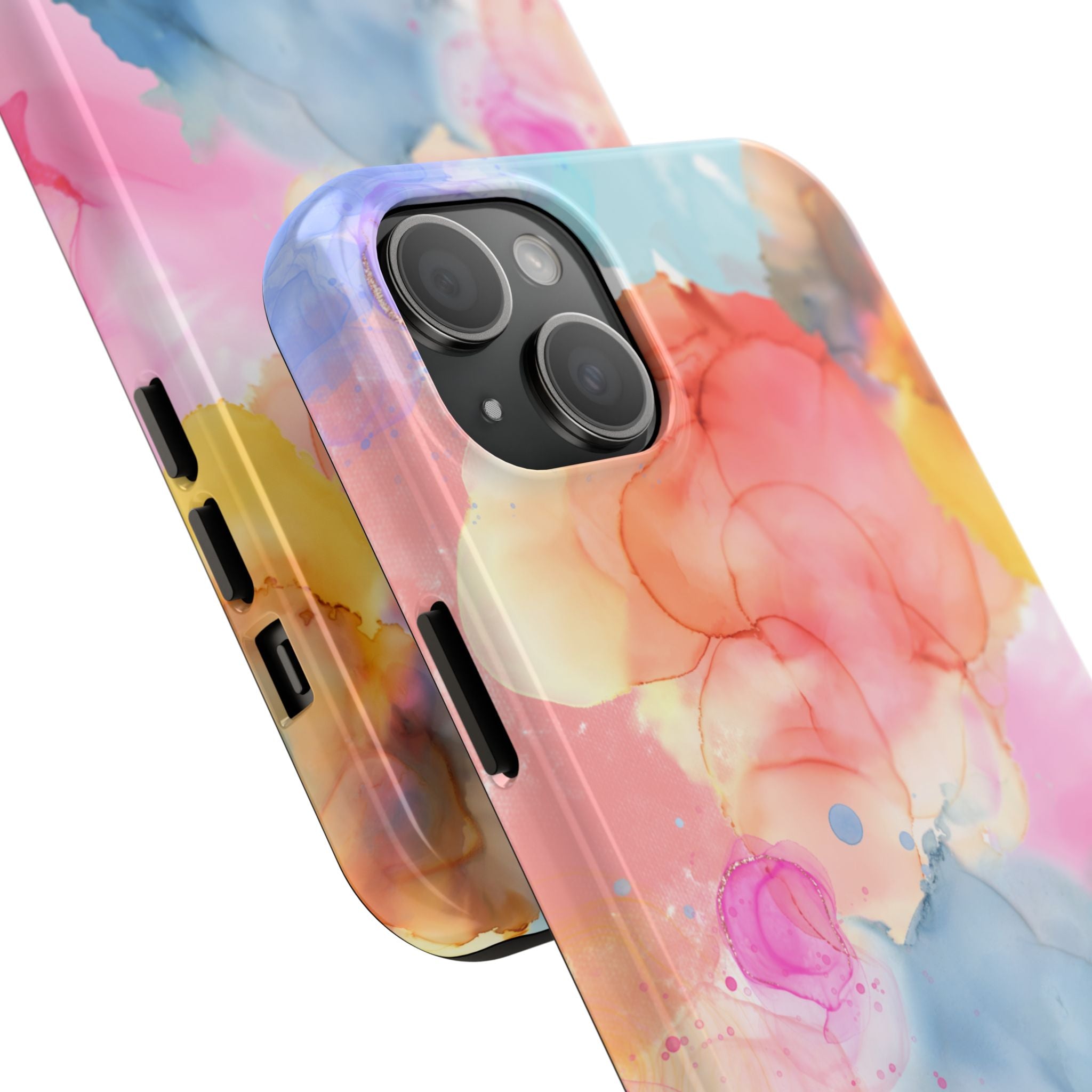 Tough Phone Case – Watercolor Bloom Protective Case