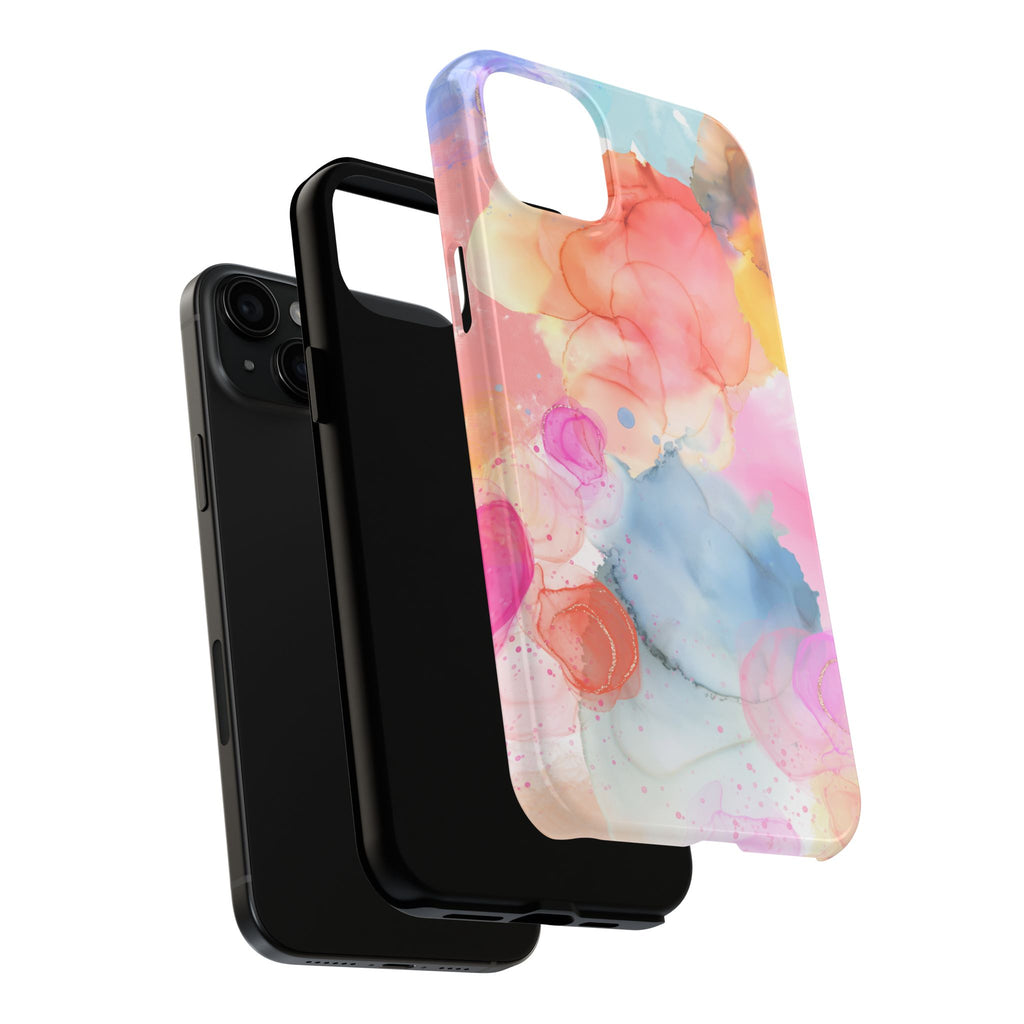 Tough Phone Case – Watercolor Bloom Protective Case