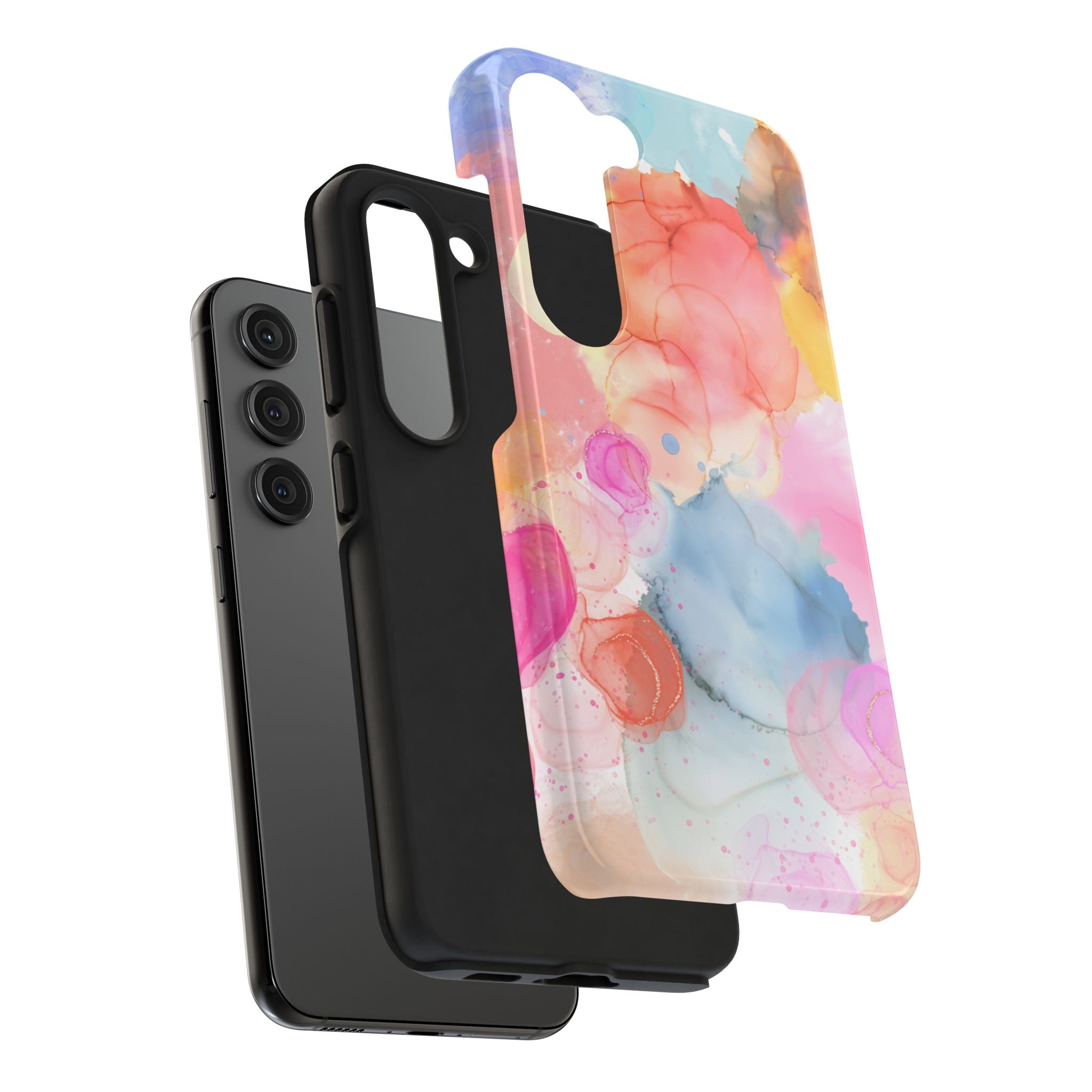 Tough Phone Case – Watercolor Bloom Protective Case