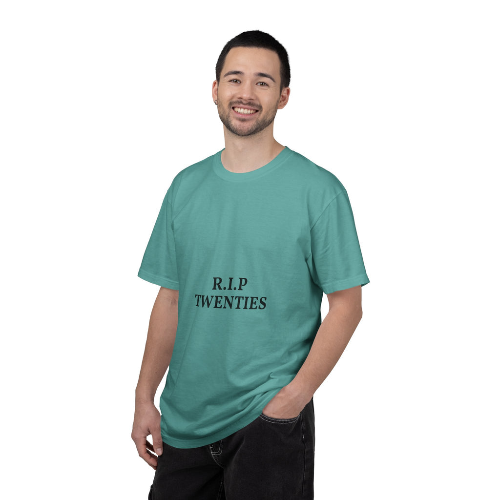 R.I.P. Twenties Tee — Funny 20s Milestone T-Shirt