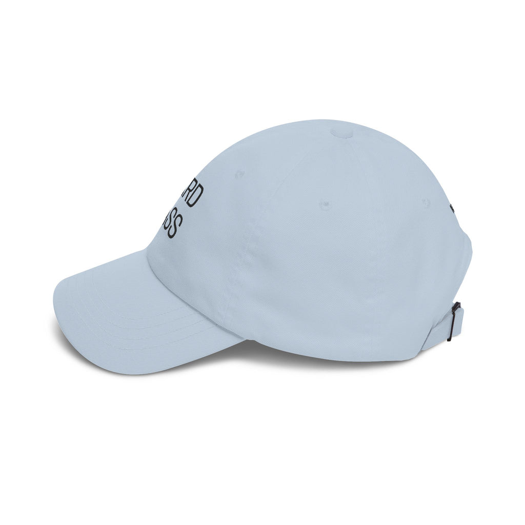 Dad Cap — "HARD PASS" Embroidered Baseball Hat ("NOPE" Back)