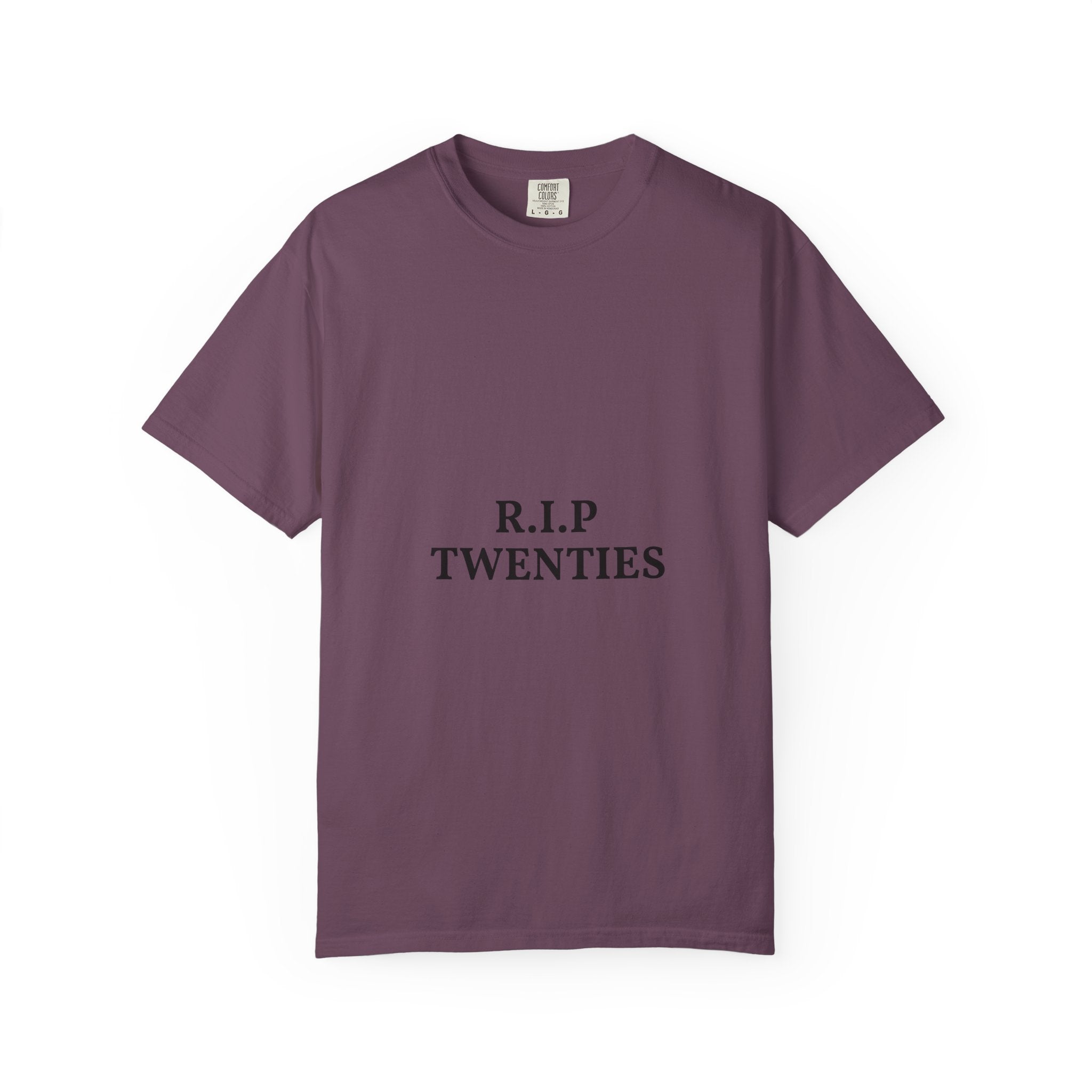 R.I.P. Twenties Tee — Funny 20s Milestone T-Shirt