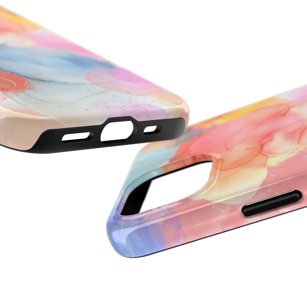Tough Phone Case – Watercolor Bloom Protective Case