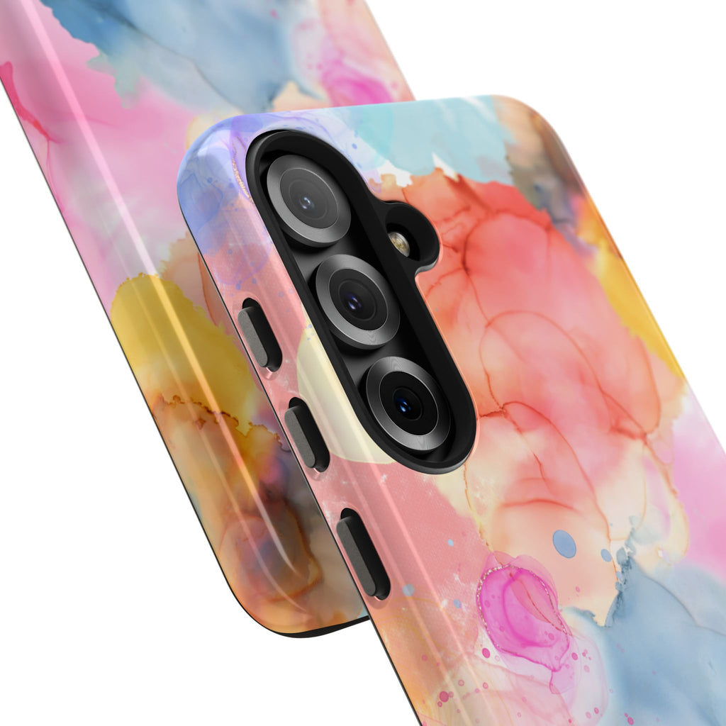 Tough Phone Case – Watercolor Bloom Protective Case