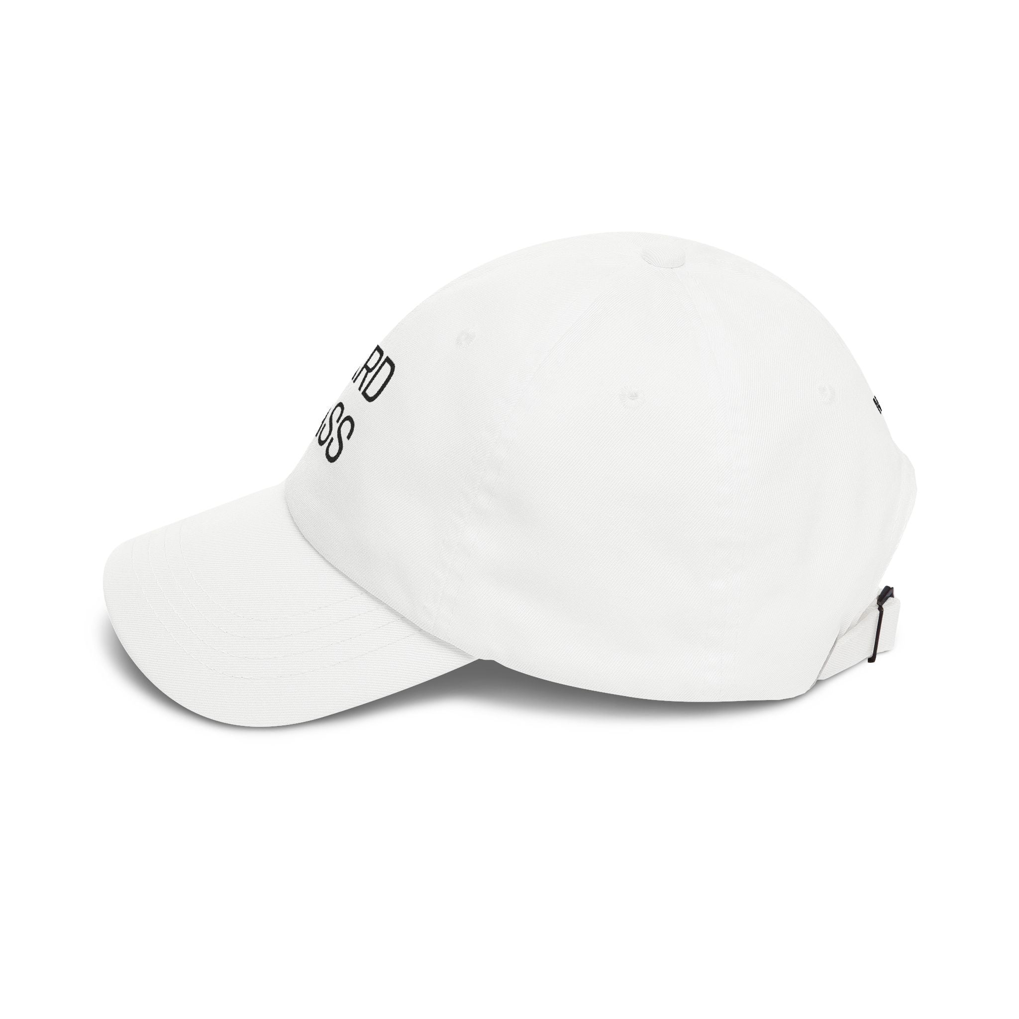 Dad Cap — "HARD PASS" Embroidered Baseball Hat ("NOPE" Back)
