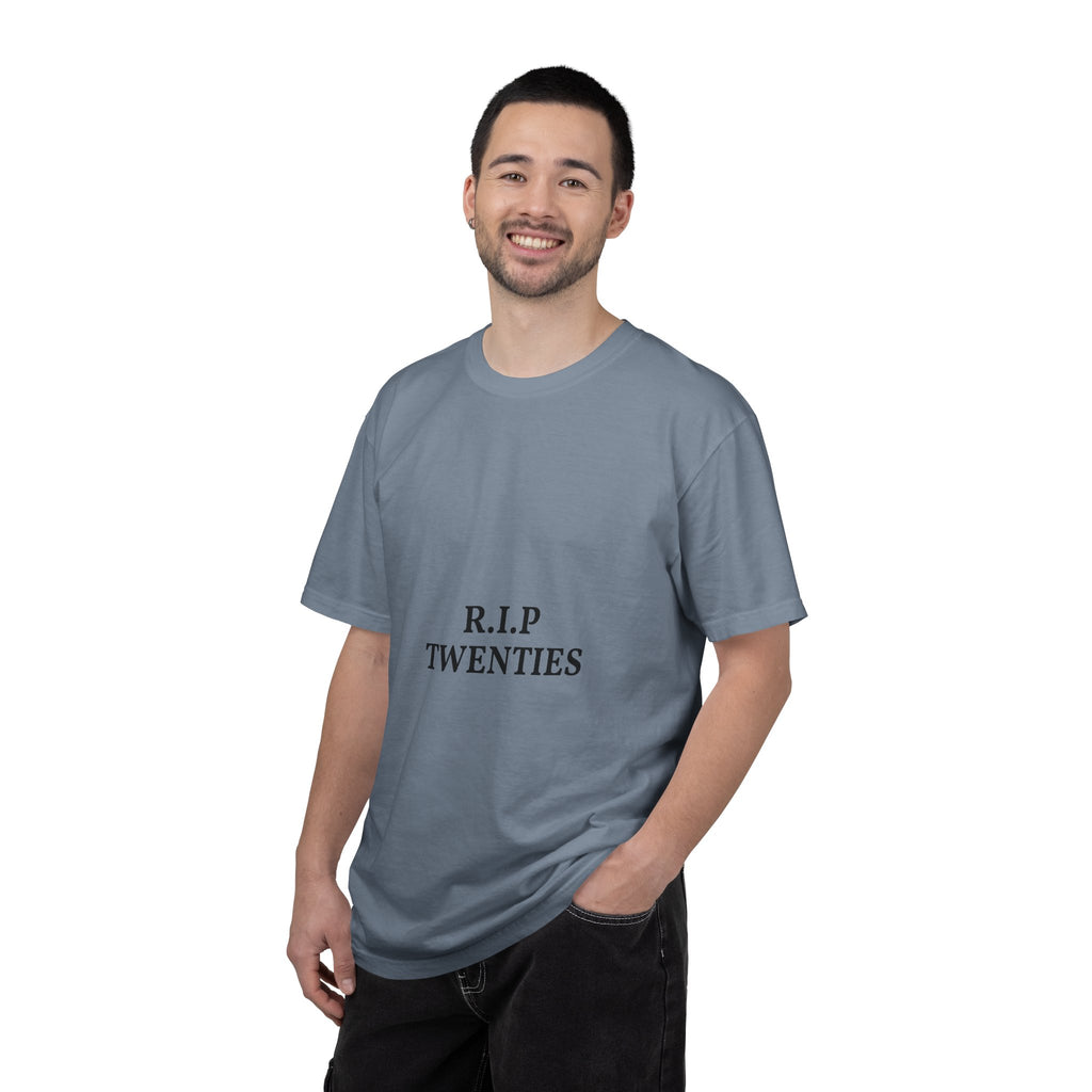 R.I.P. Twenties Tee — Funny 20s Milestone T-Shirt