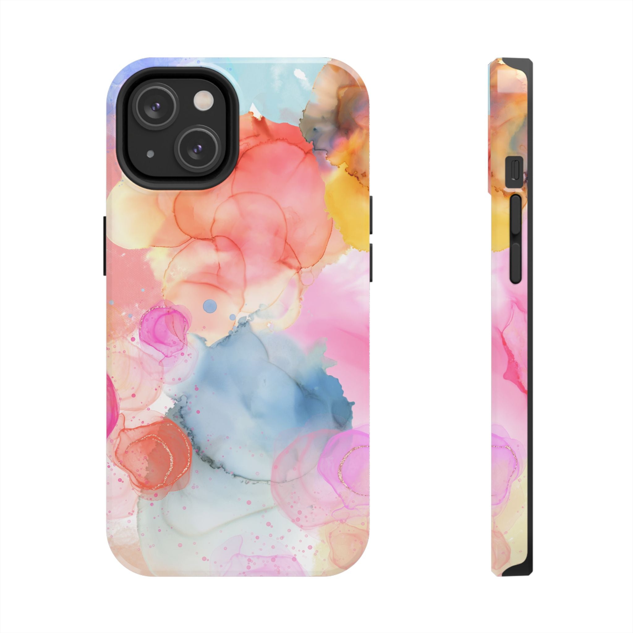 Tough Phone Case – Watercolor Bloom Protective Case
