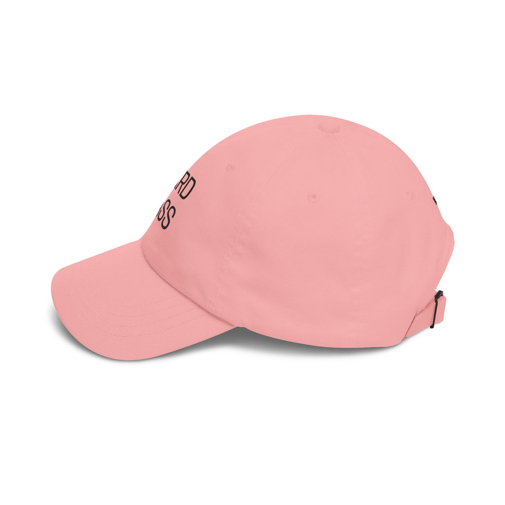 Dad Cap — "HARD PASS" Embroidered Baseball Hat ("NOPE" Back)