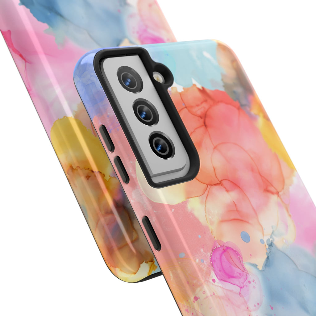 Tough Phone Case – Watercolor Bloom Protective Case