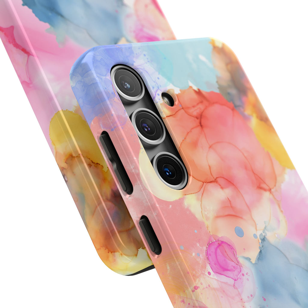 Tough Phone Case – Watercolor Bloom Protective Case