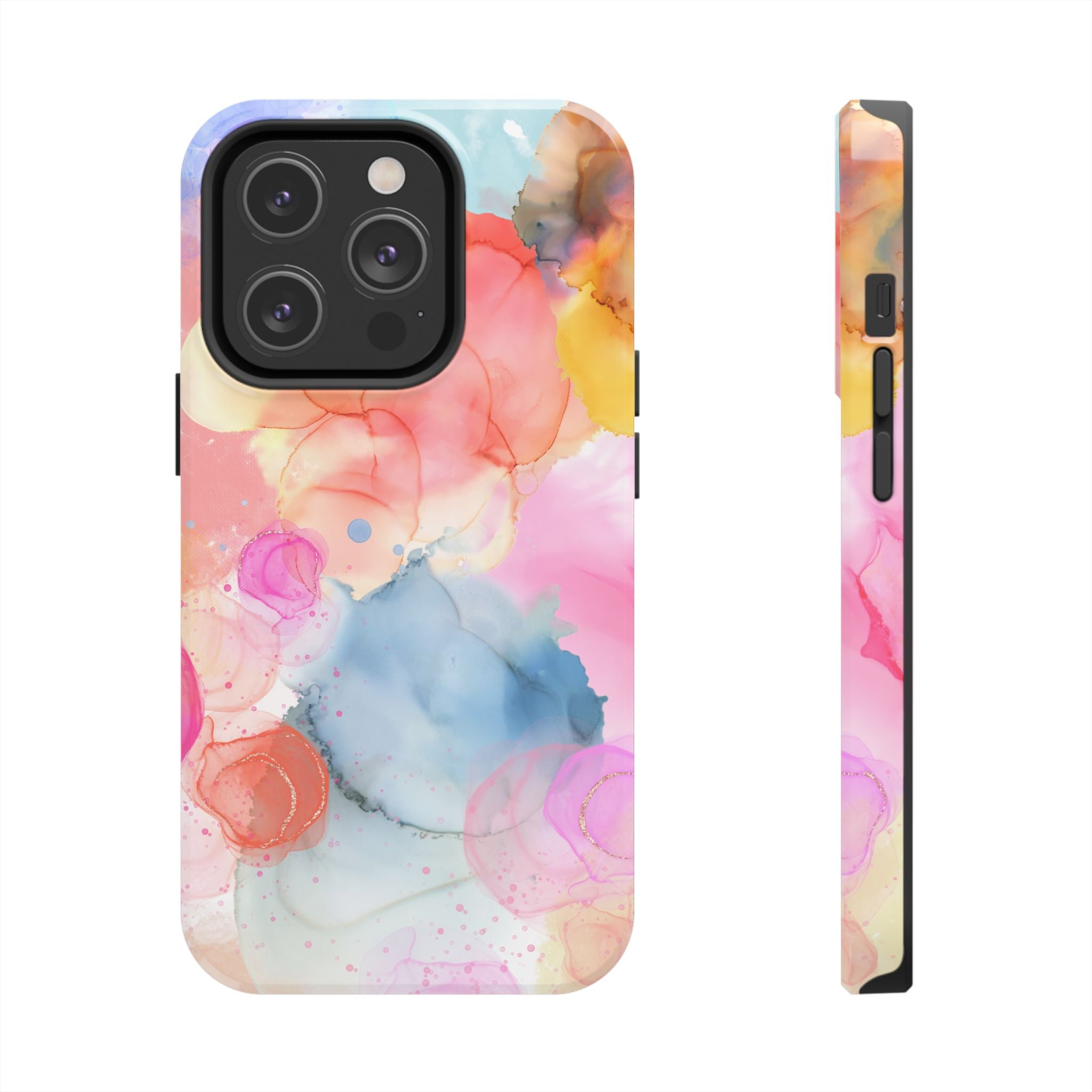 Tough Phone Case – Watercolor Bloom Protective Case