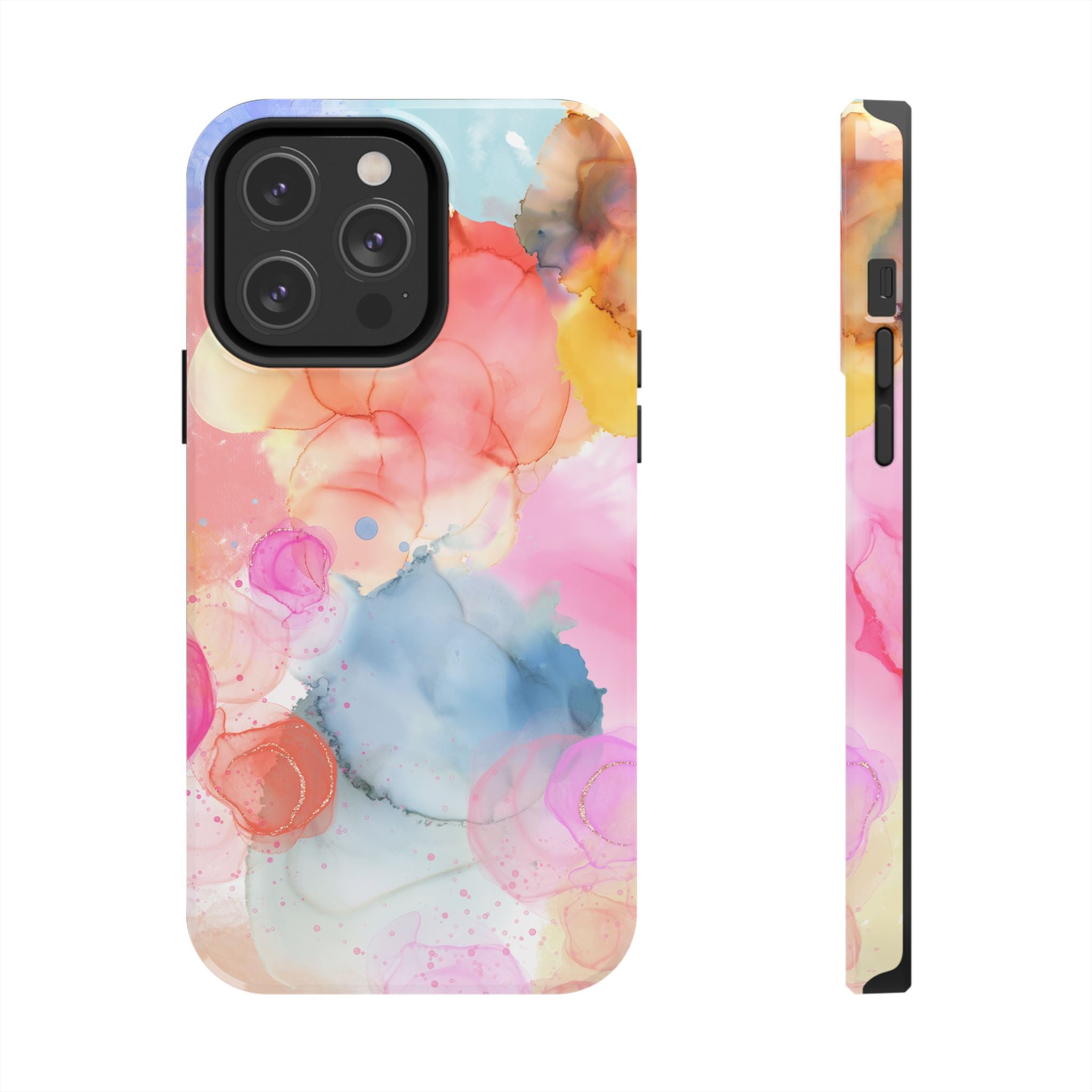 Tough Phone Case – Watercolor Bloom Protective Case