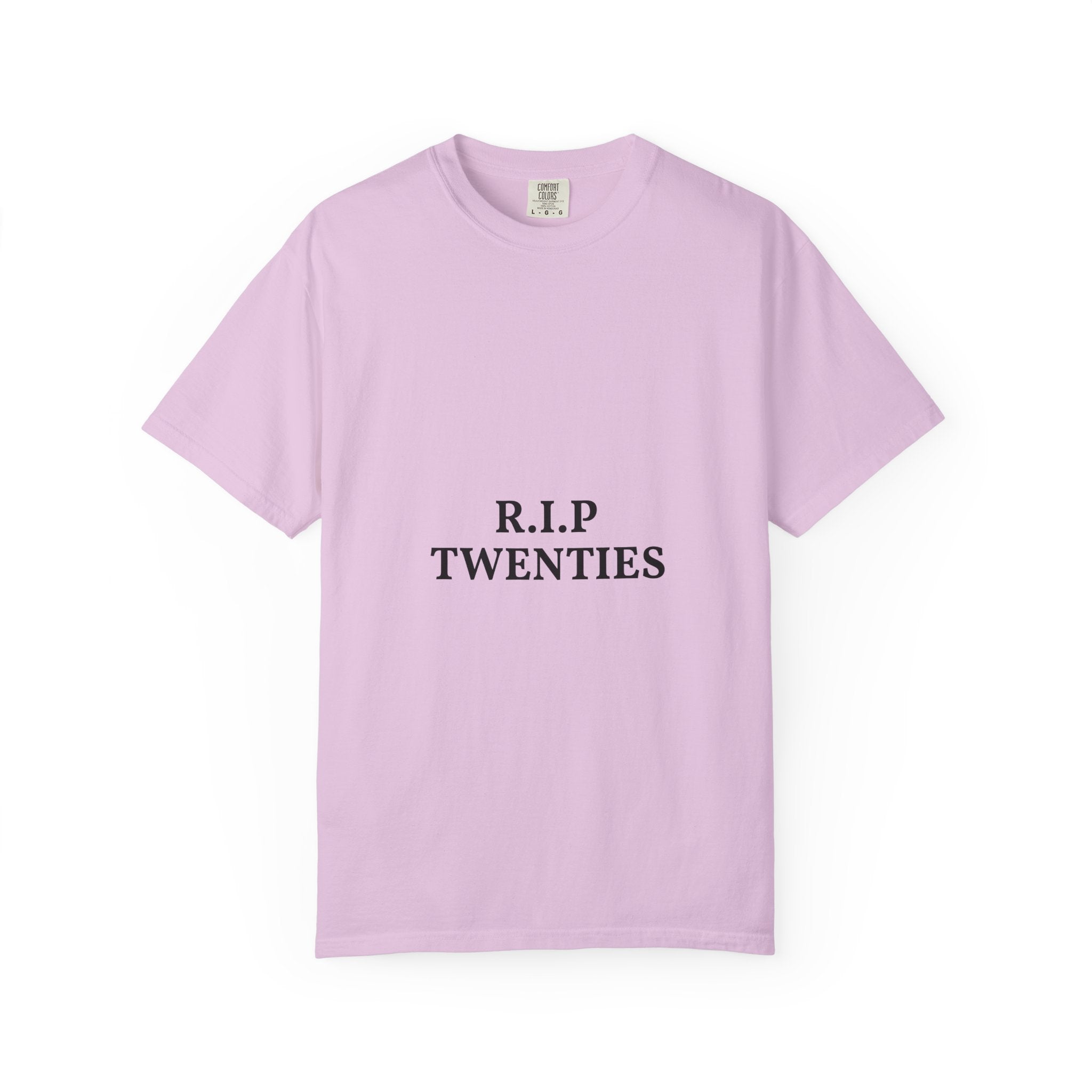 R.I.P. Twenties Tee — Funny 20s Milestone T-Shirt