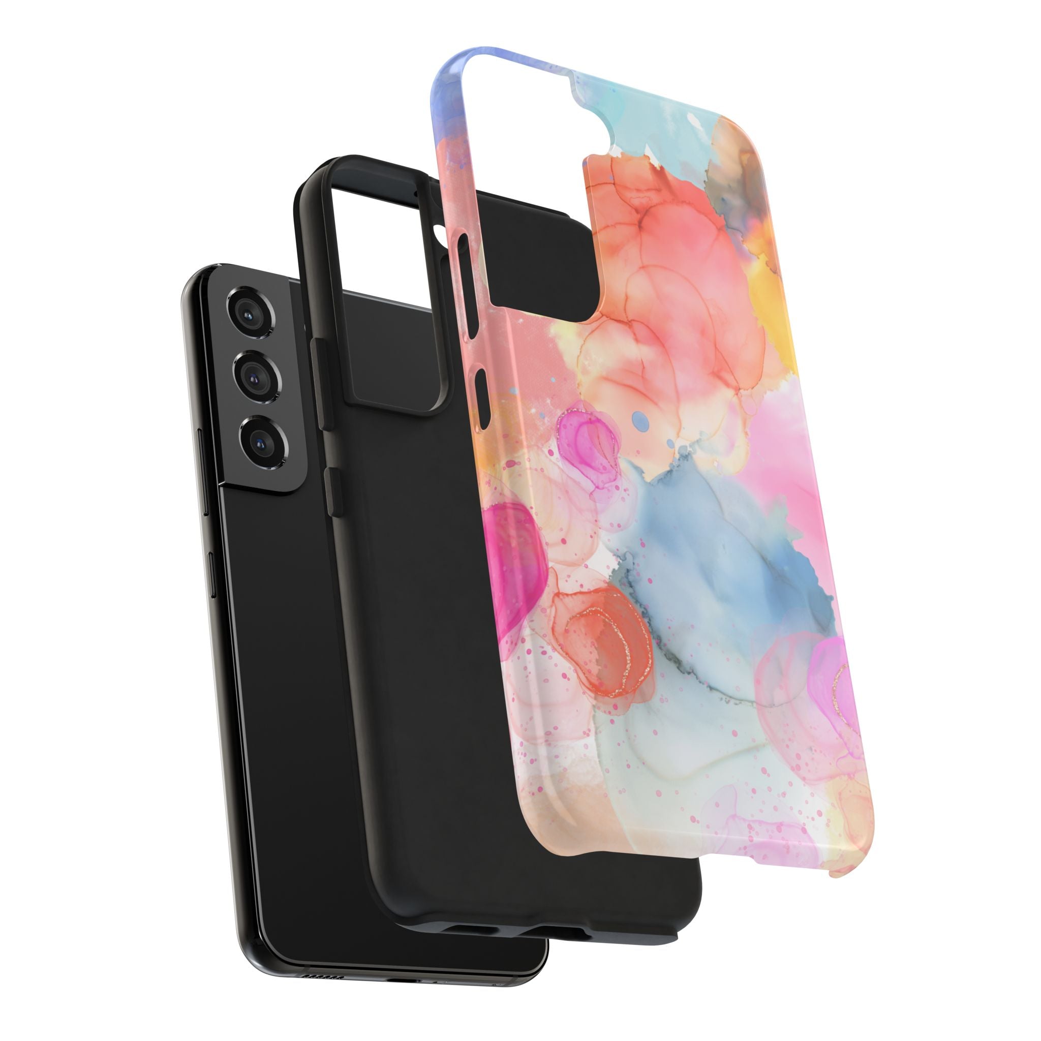 Tough Phone Case – Watercolor Bloom Protective Case
