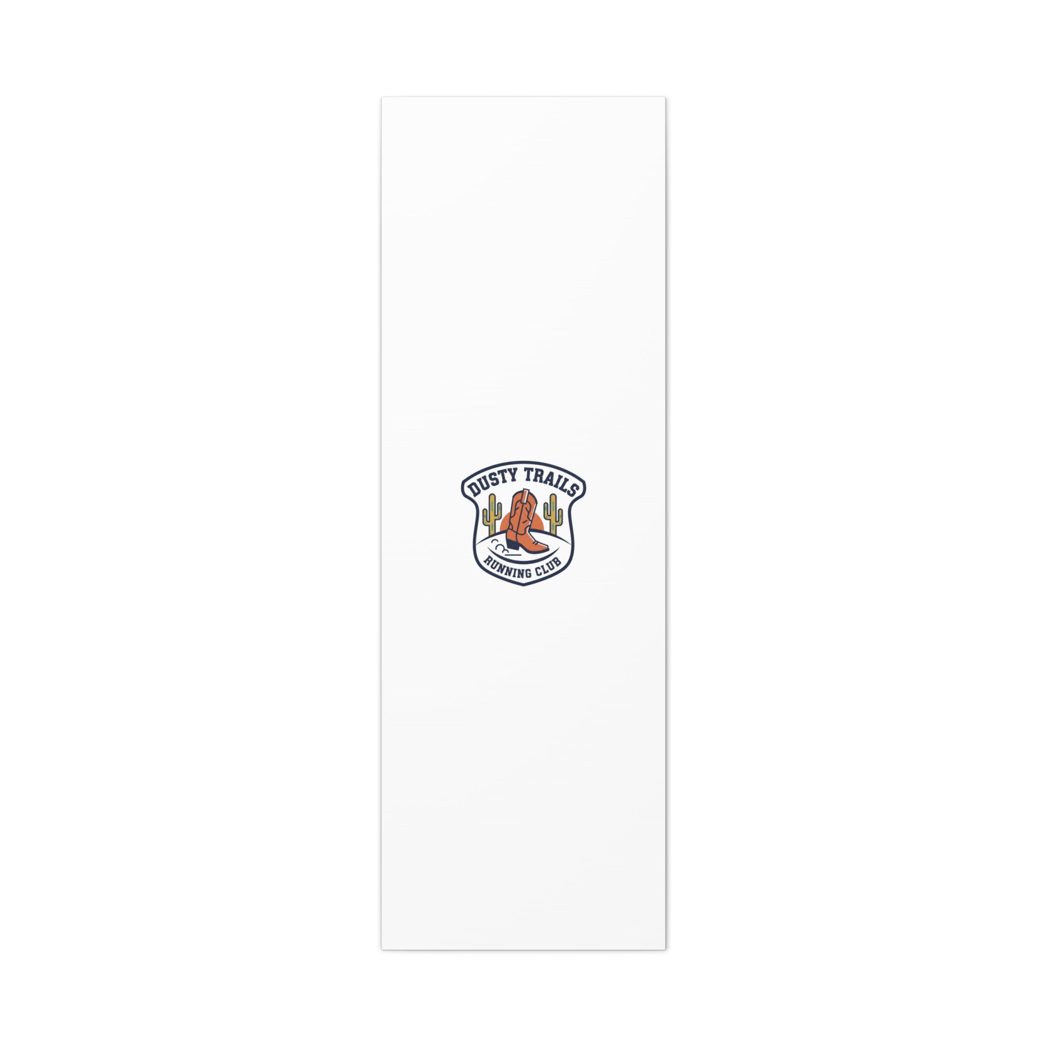 Dusty Trails Running Club Canvas | Western Badge Typography, Rustic Emblem