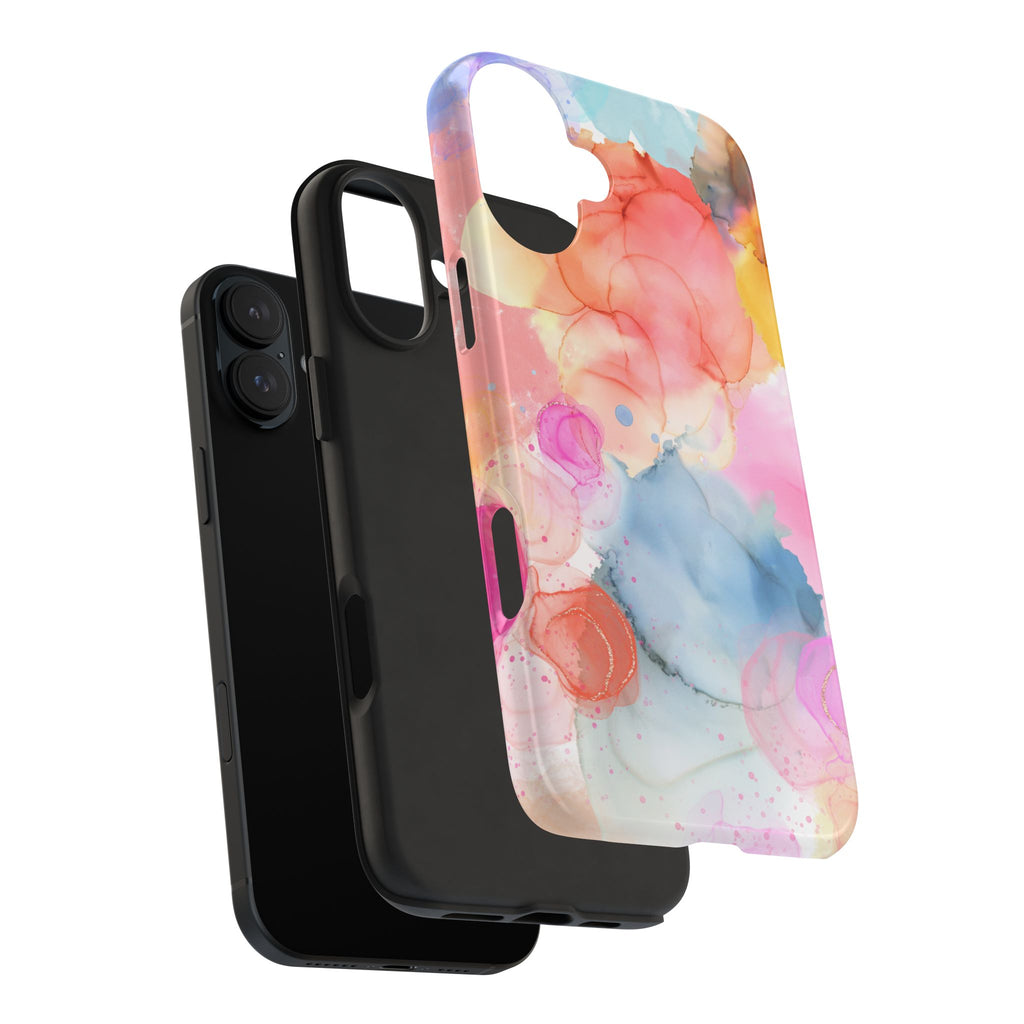 Tough Phone Case – Watercolor Bloom Protective Case