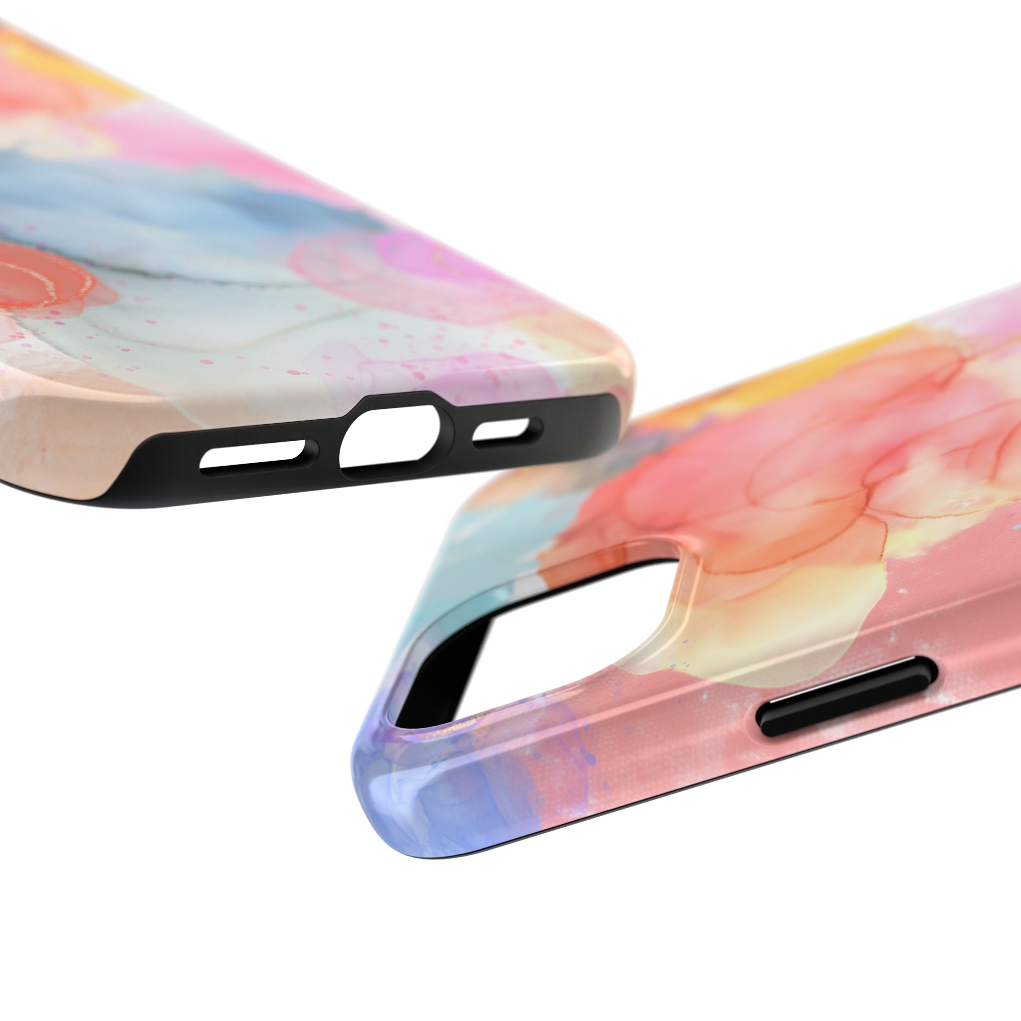Tough Phone Case – Watercolor Bloom Protective Case