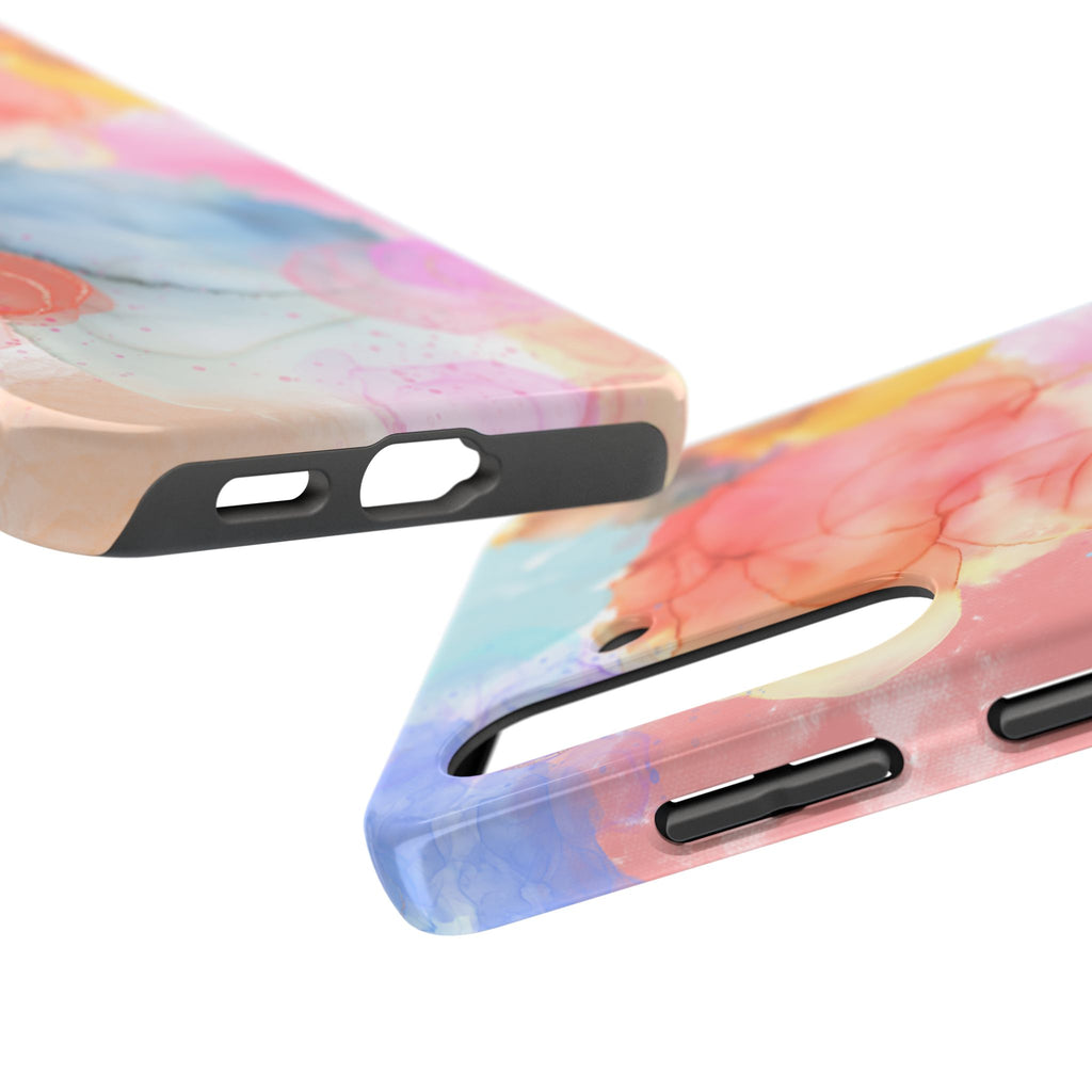 Tough Phone Case – Watercolor Bloom Protective Case