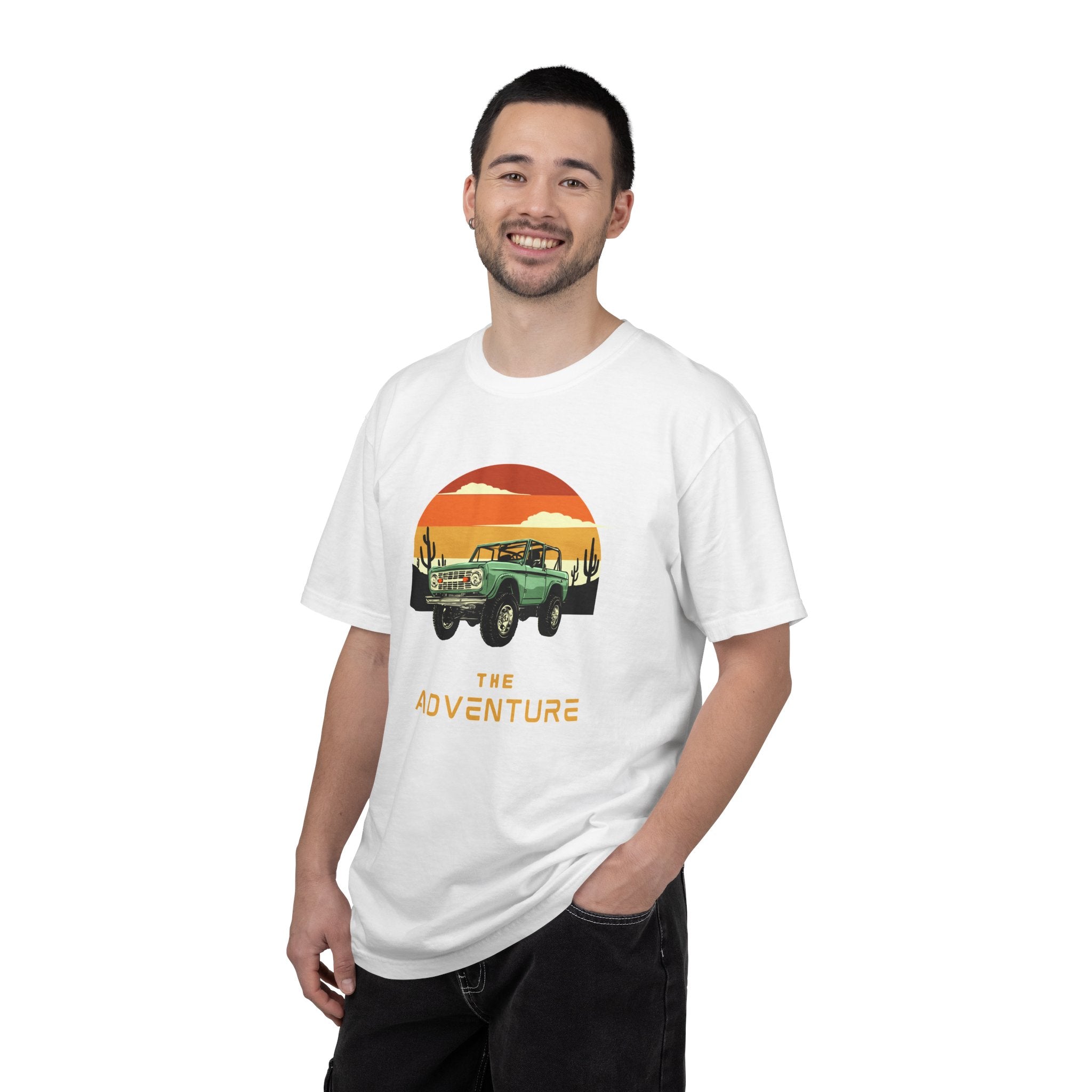 Adventure Retro Truck T-Shirt — "The Adventure" Vintage Sunset Tee