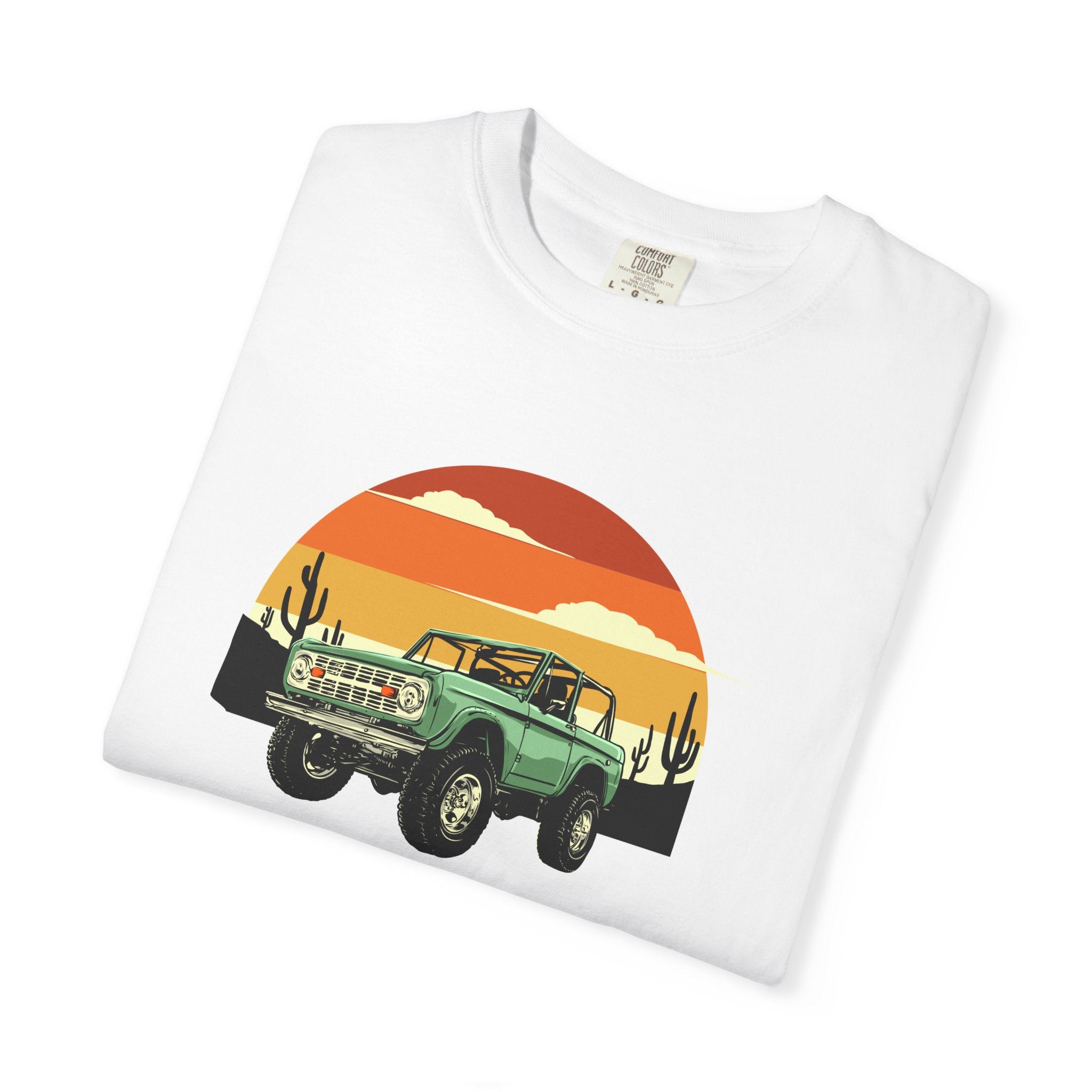 Adventure Retro Truck T-Shirt — "The Adventure" Vintage Sunset Tee