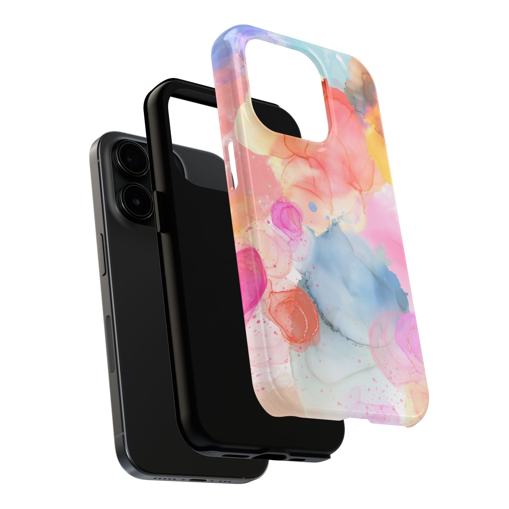 Tough Phone Case – Watercolor Bloom Protective Case