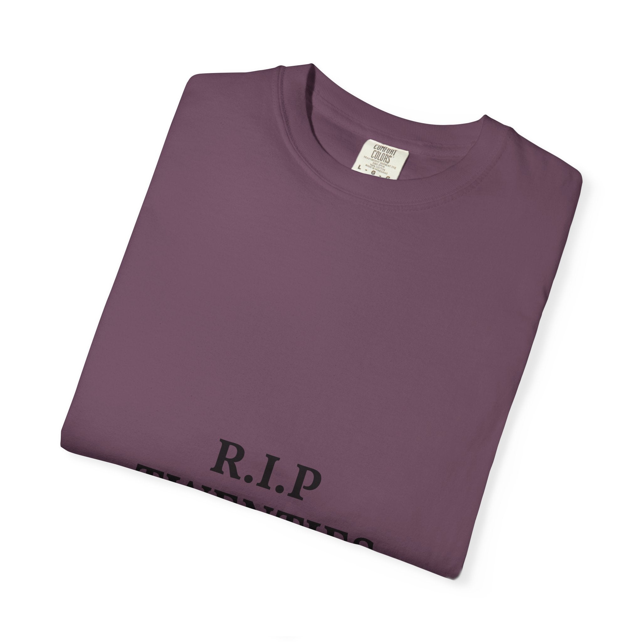 R.I.P. Twenties Tee — Funny 20s Milestone T-Shirt