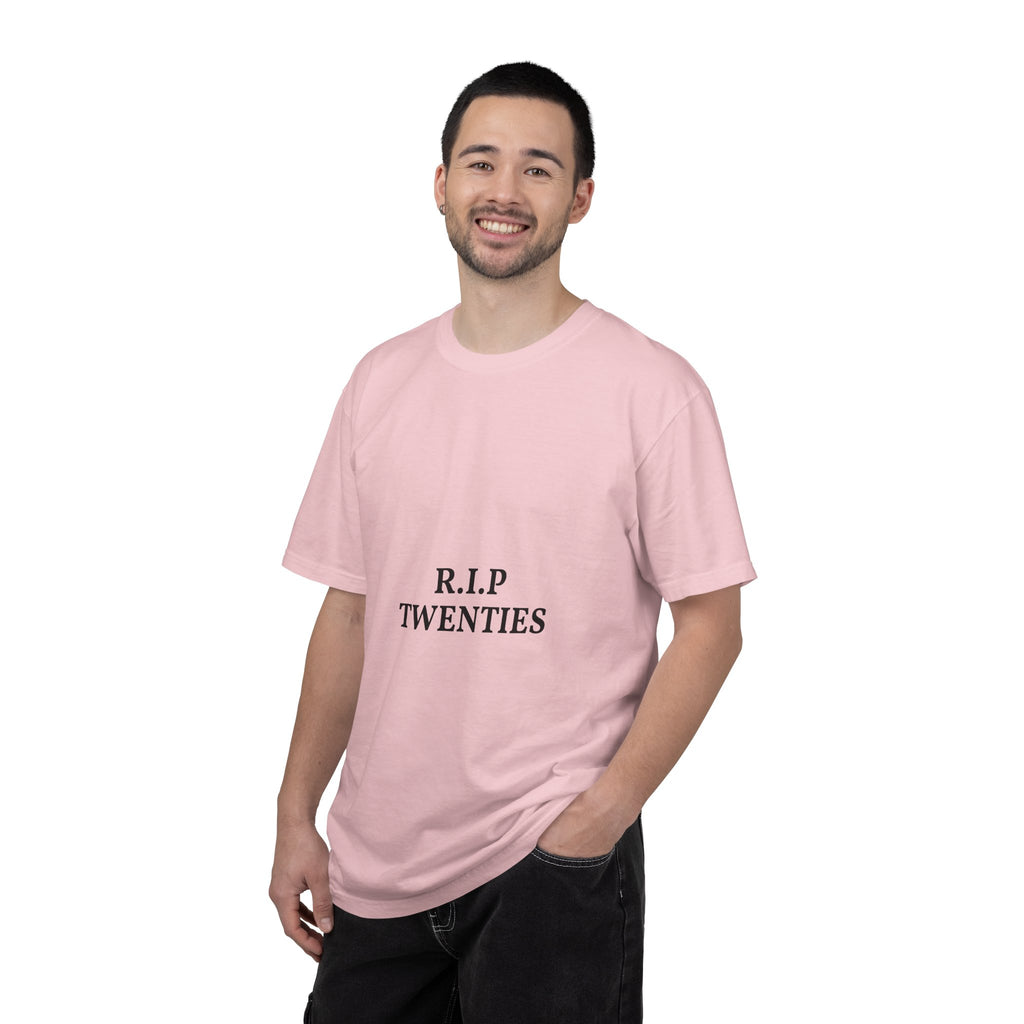 R.I.P. Twenties Tee — Funny 20s Milestone T-Shirt