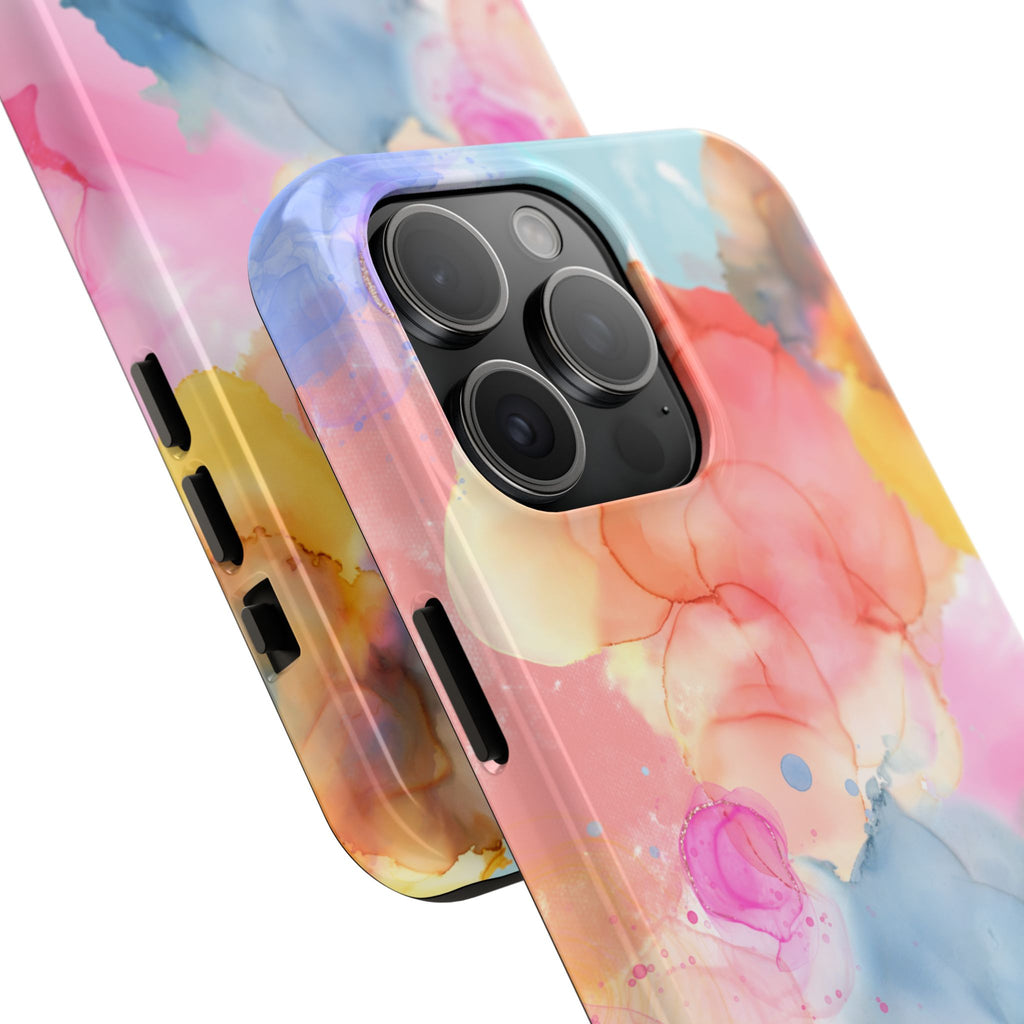 Tough Phone Case – Watercolor Bloom Protective Case