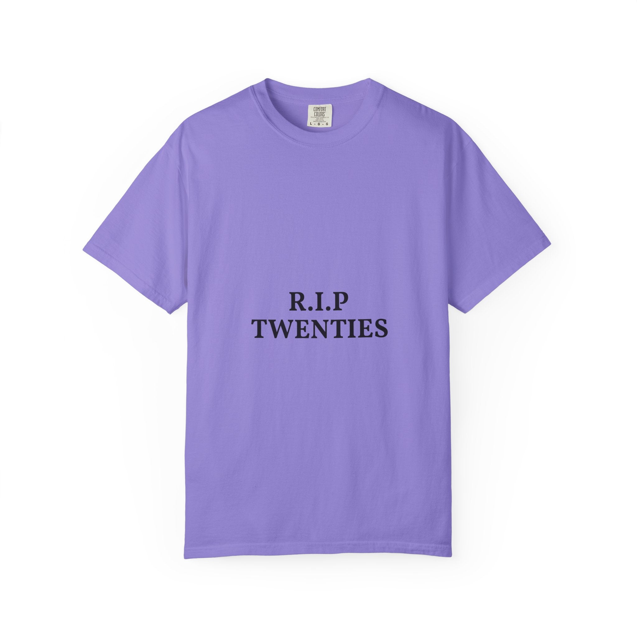 R.I.P. Twenties Tee — Funny 20s Milestone T-Shirt