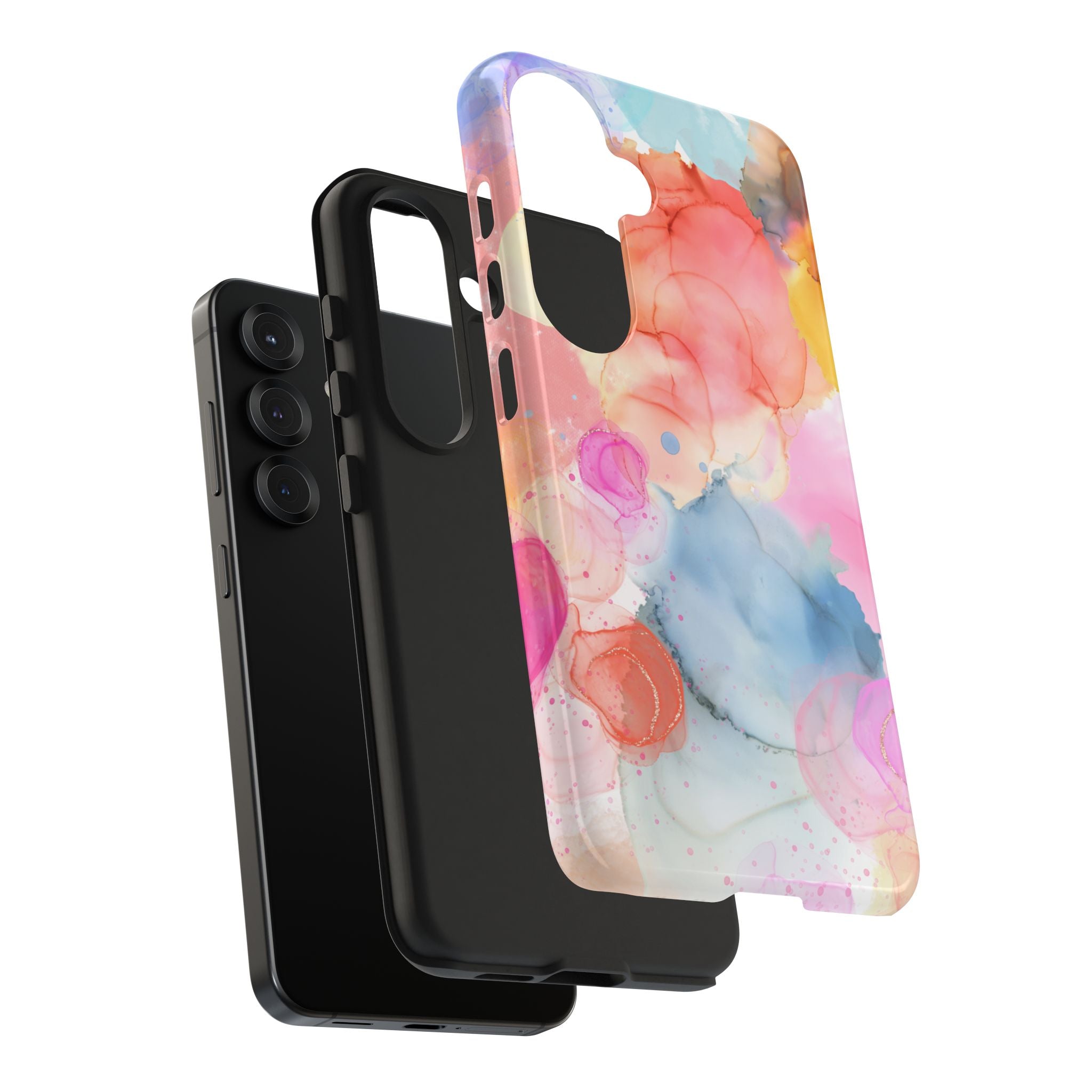 Tough Phone Case – Watercolor Bloom Protective Case