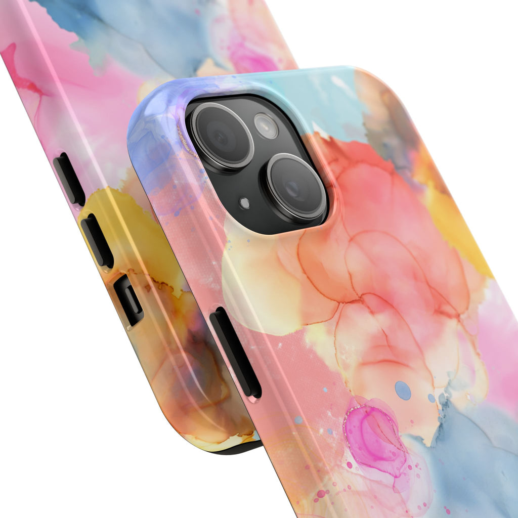 Tough Phone Case – Watercolor Bloom Protective Case