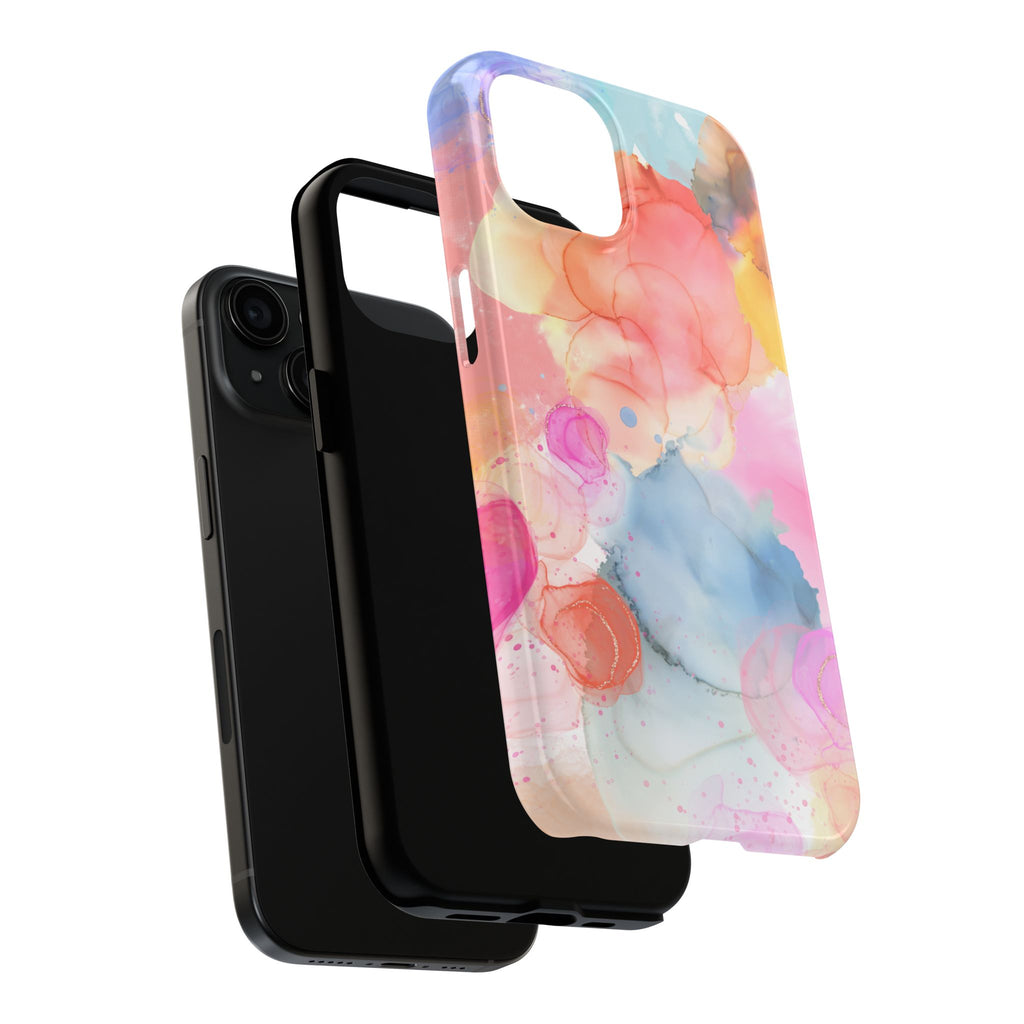 Tough Phone Case – Watercolor Bloom Protective Case