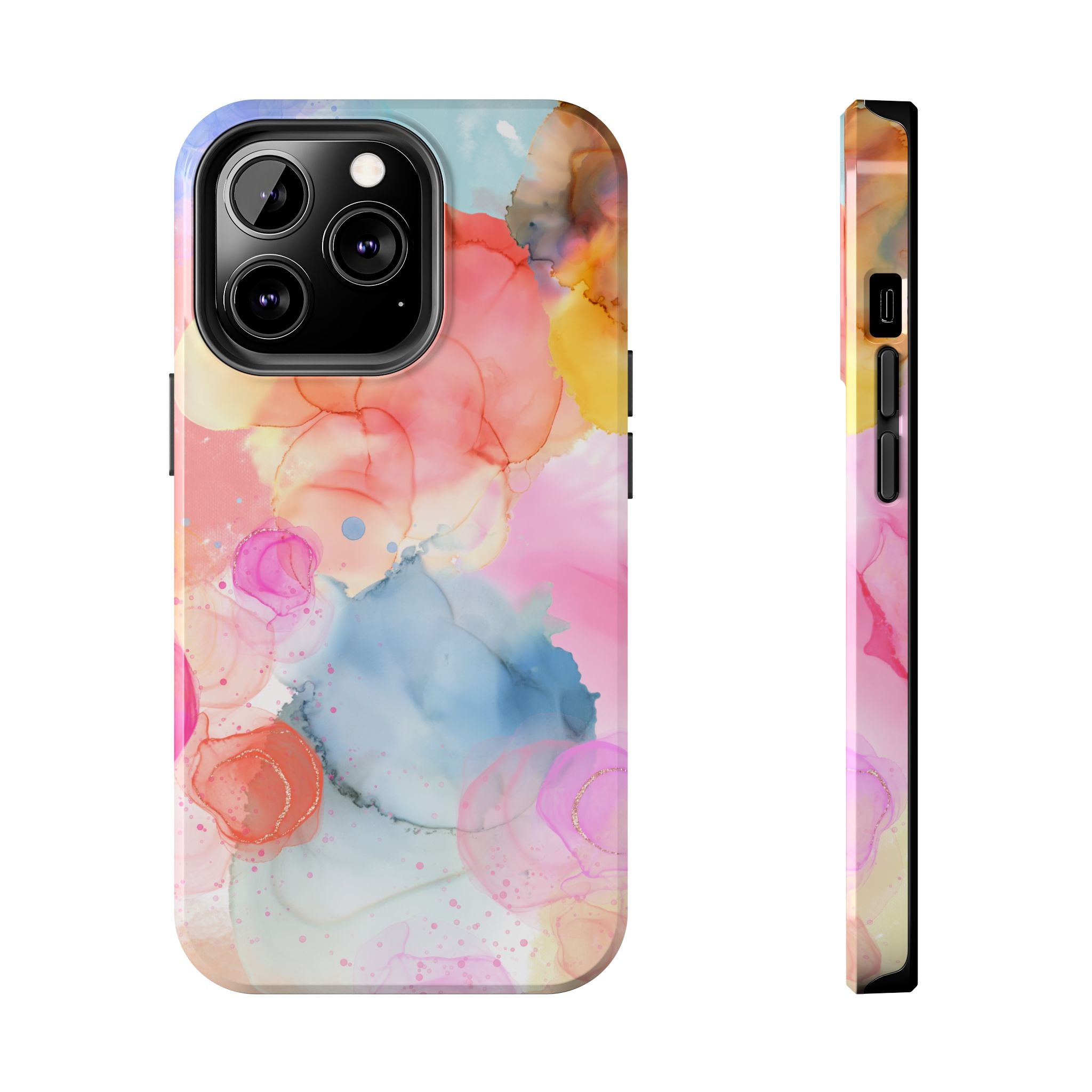 Tough Phone Case – Watercolor Bloom Protective Case