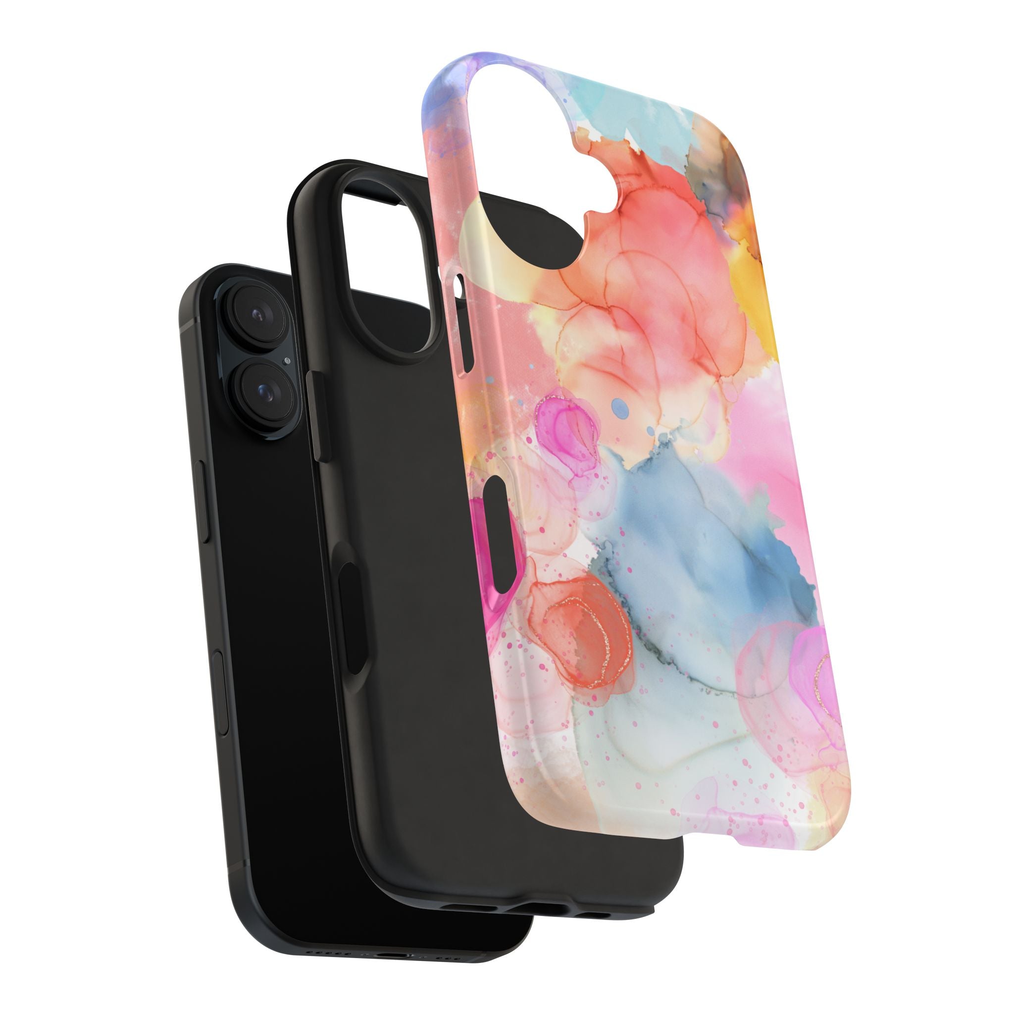 Tough Phone Case – Watercolor Bloom Protective Case