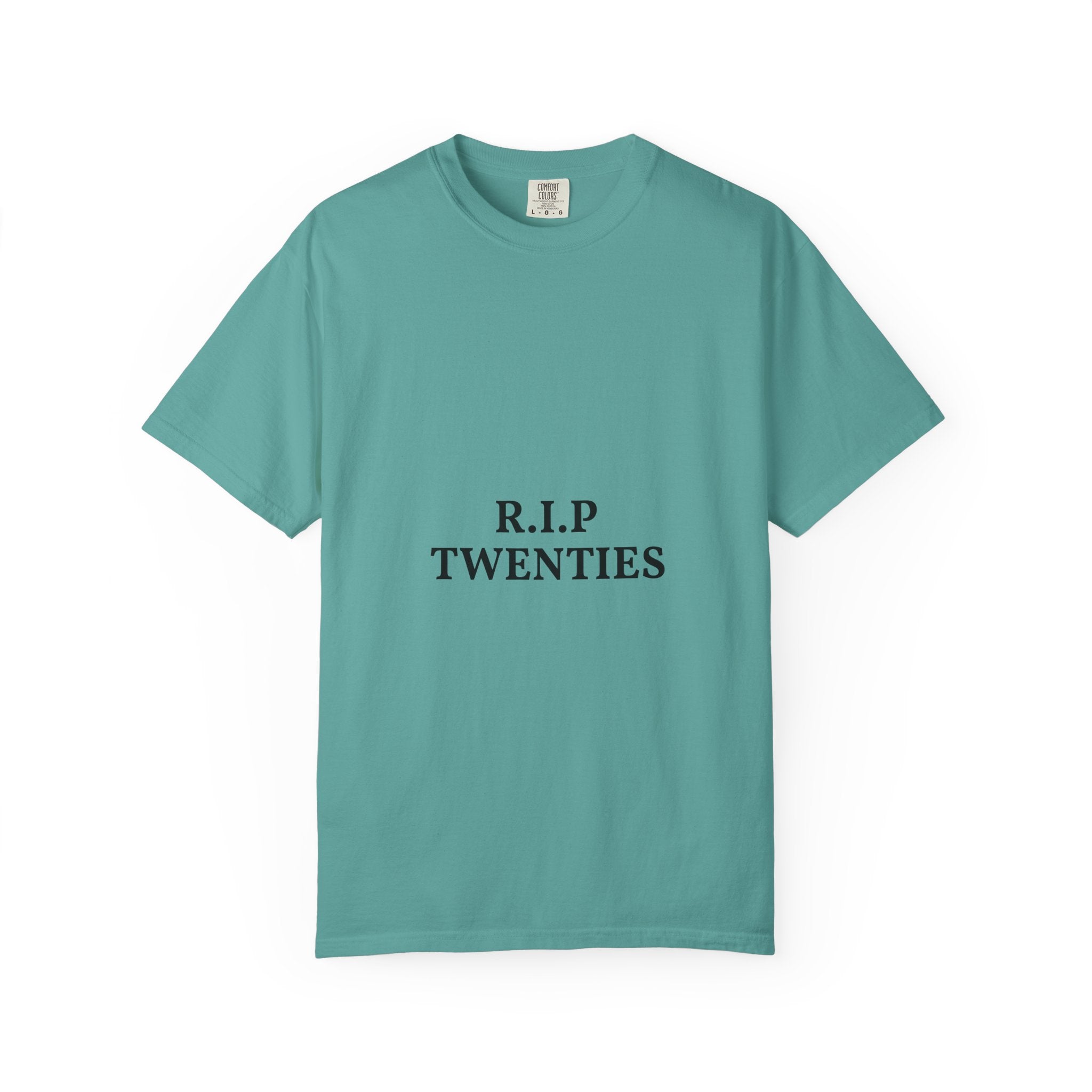 R.I.P. Twenties Tee — Funny 20s Milestone T-Shirt