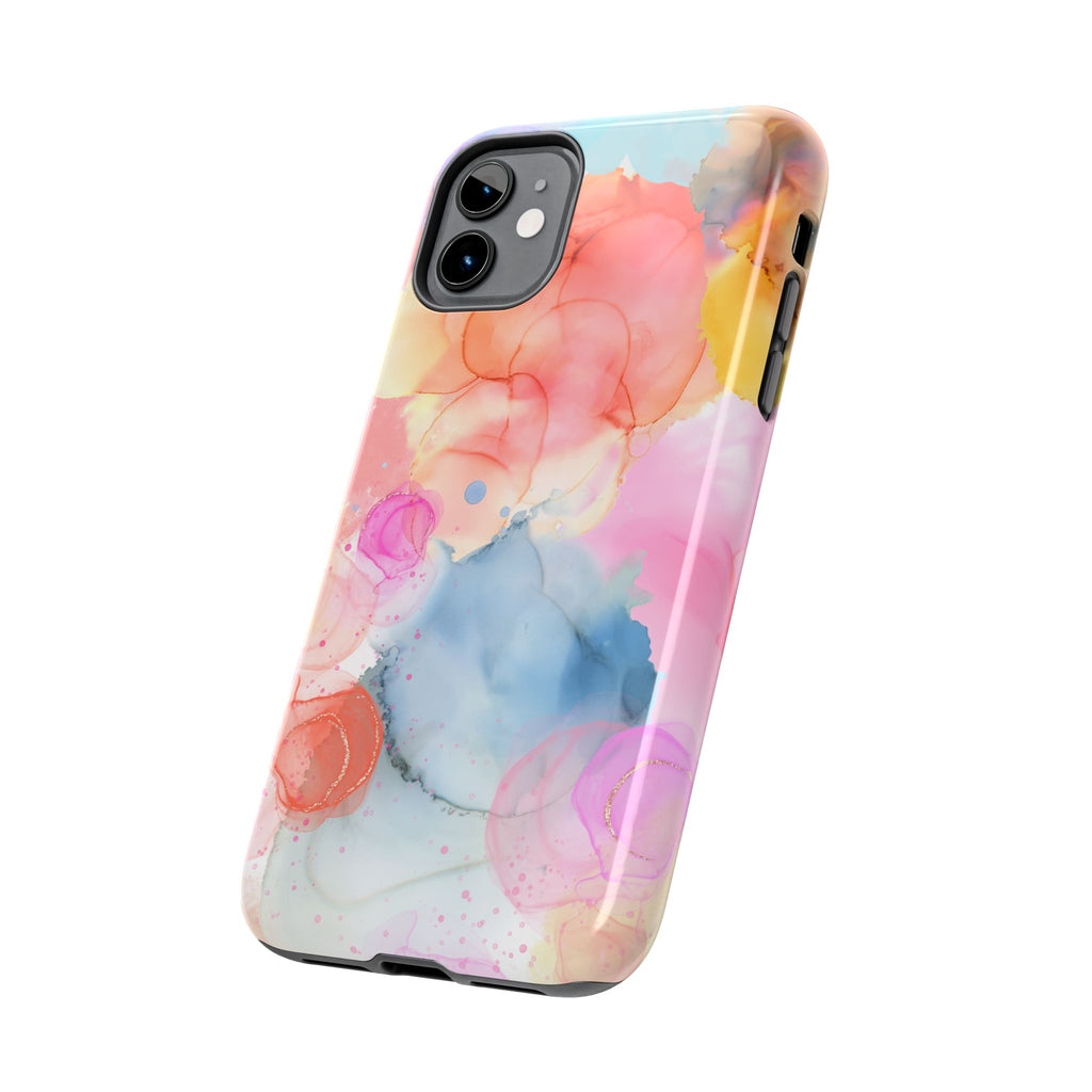 Tough Phone Case – Watercolor Bloom Protective Case