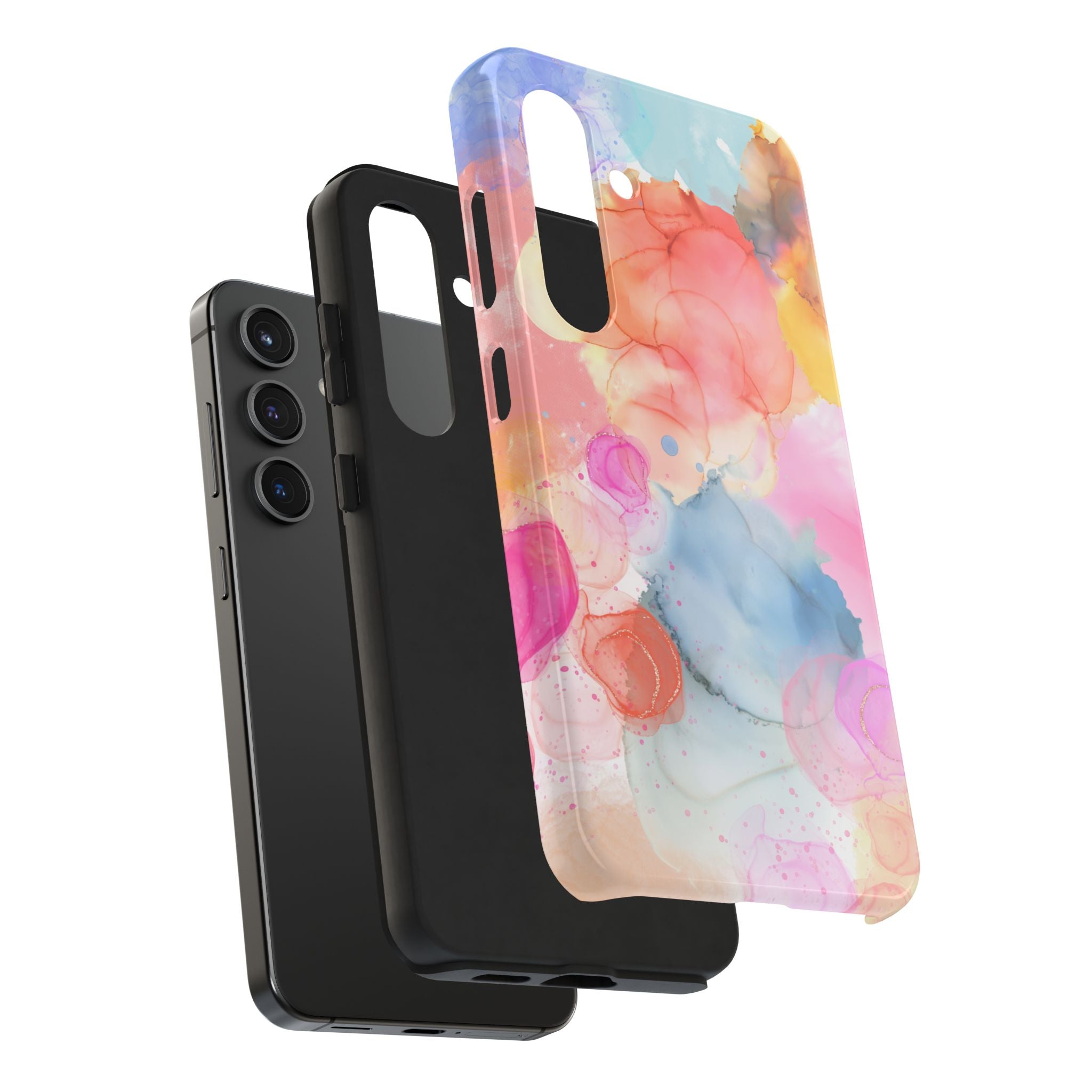 Tough Phone Case – Watercolor Bloom Protective Case