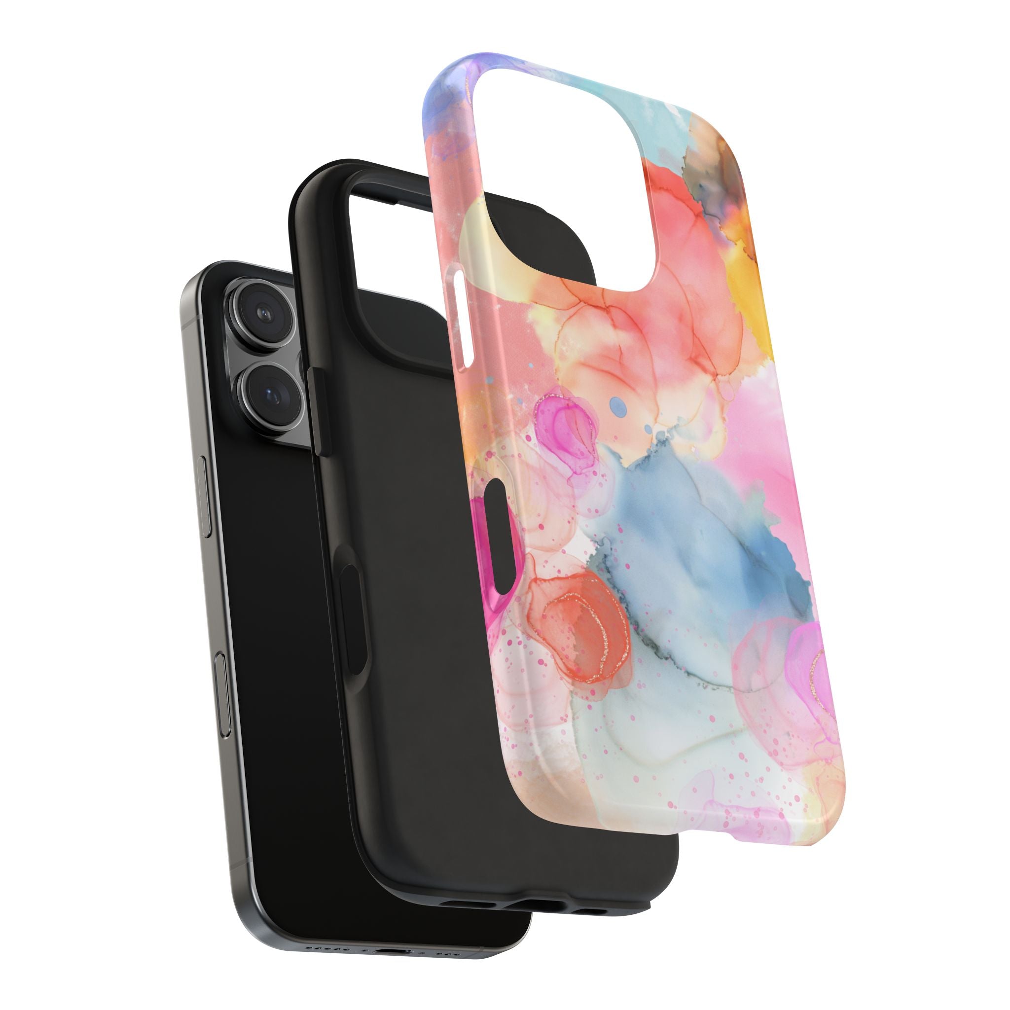 Tough Phone Case – Watercolor Bloom Protective Case