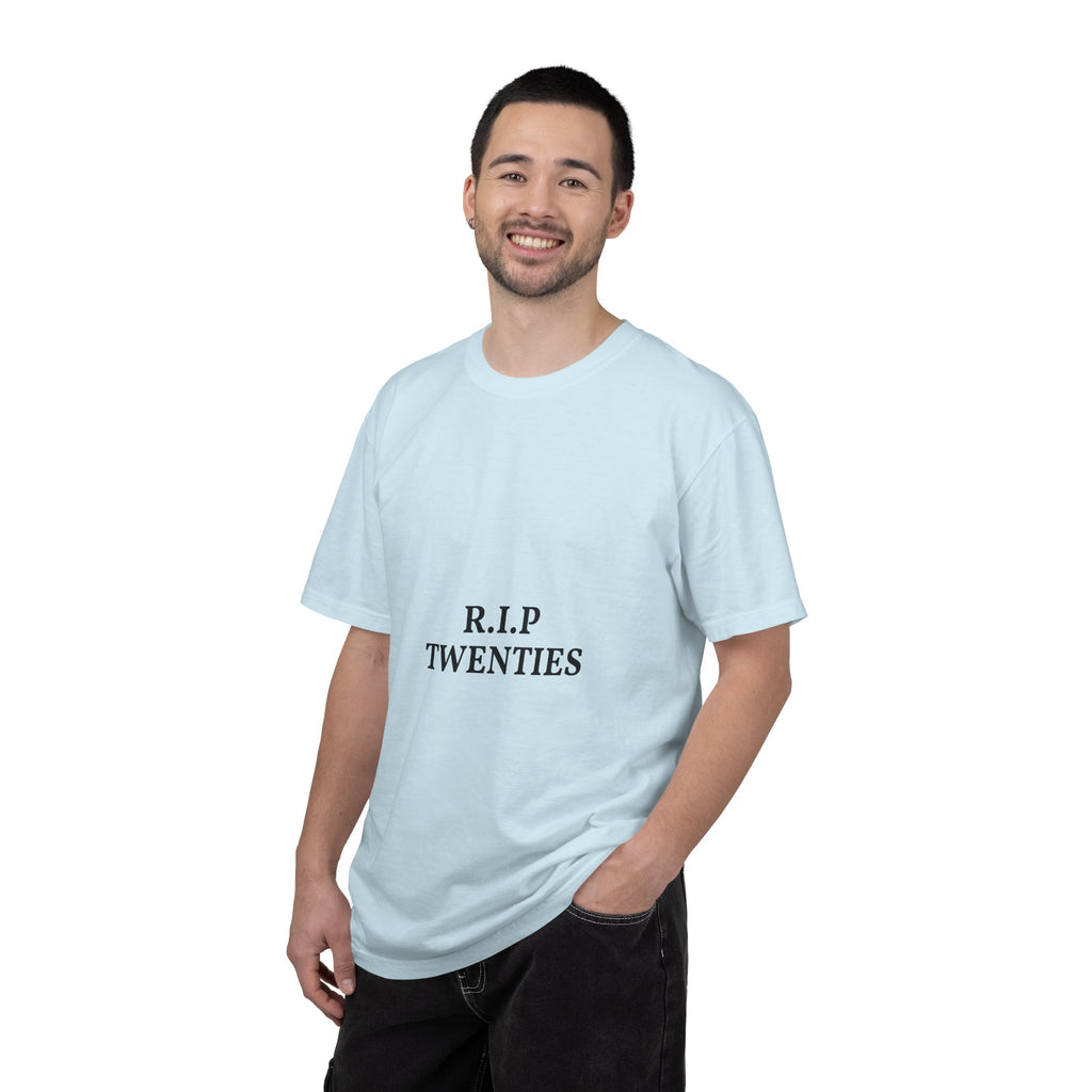 R.I.P. Twenties Tee — Funny 20s Milestone T-Shirt