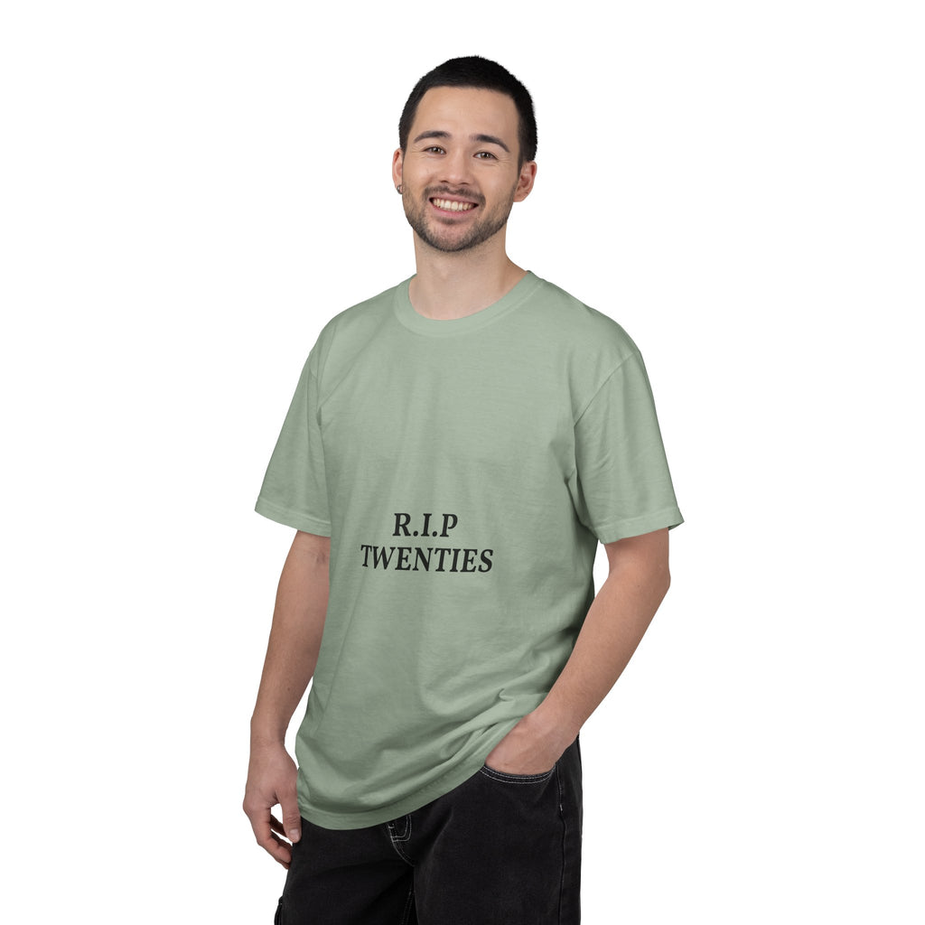 R.I.P. Twenties Tee — Funny 20s Milestone T-Shirt