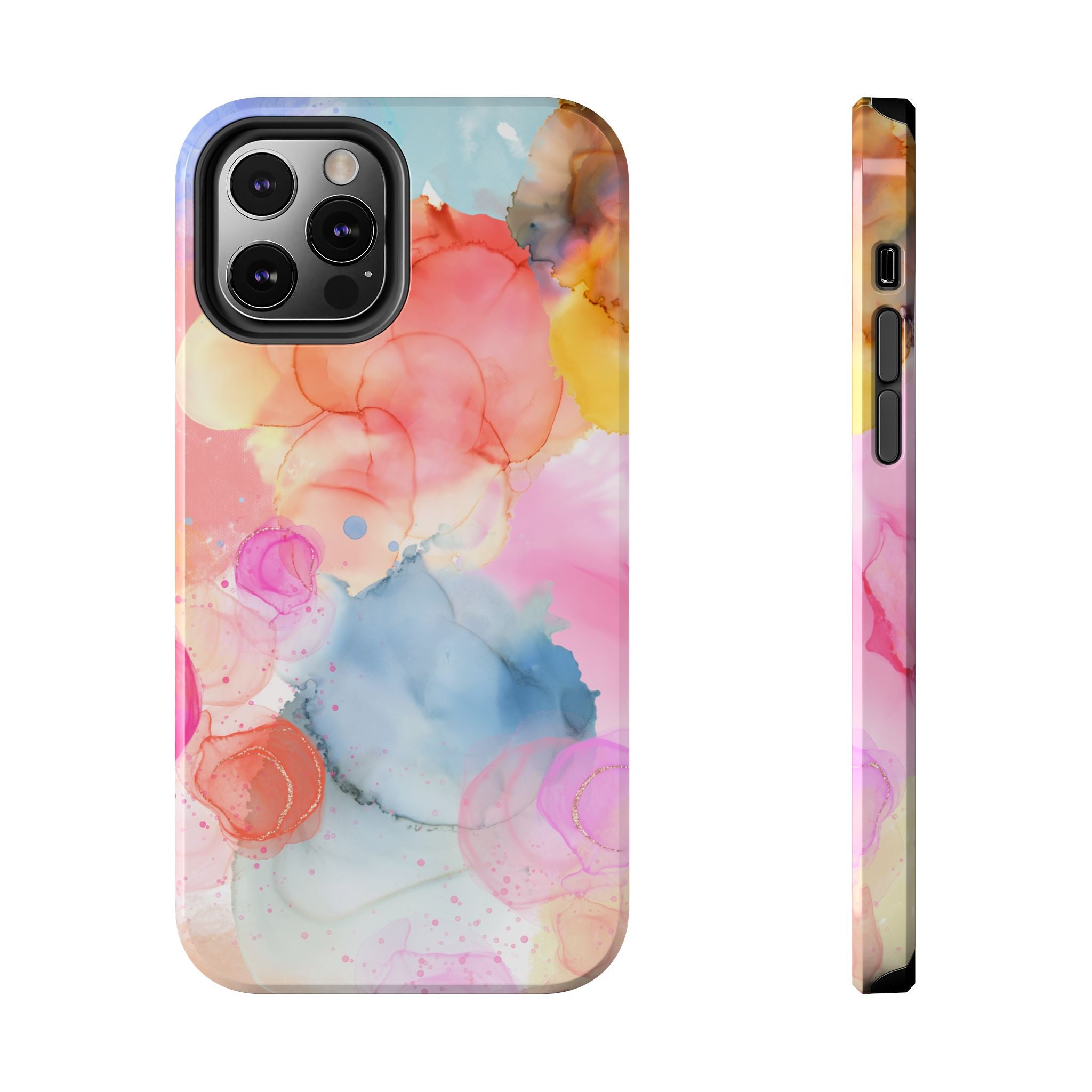 Tough Phone Case – Watercolor Bloom Protective Case