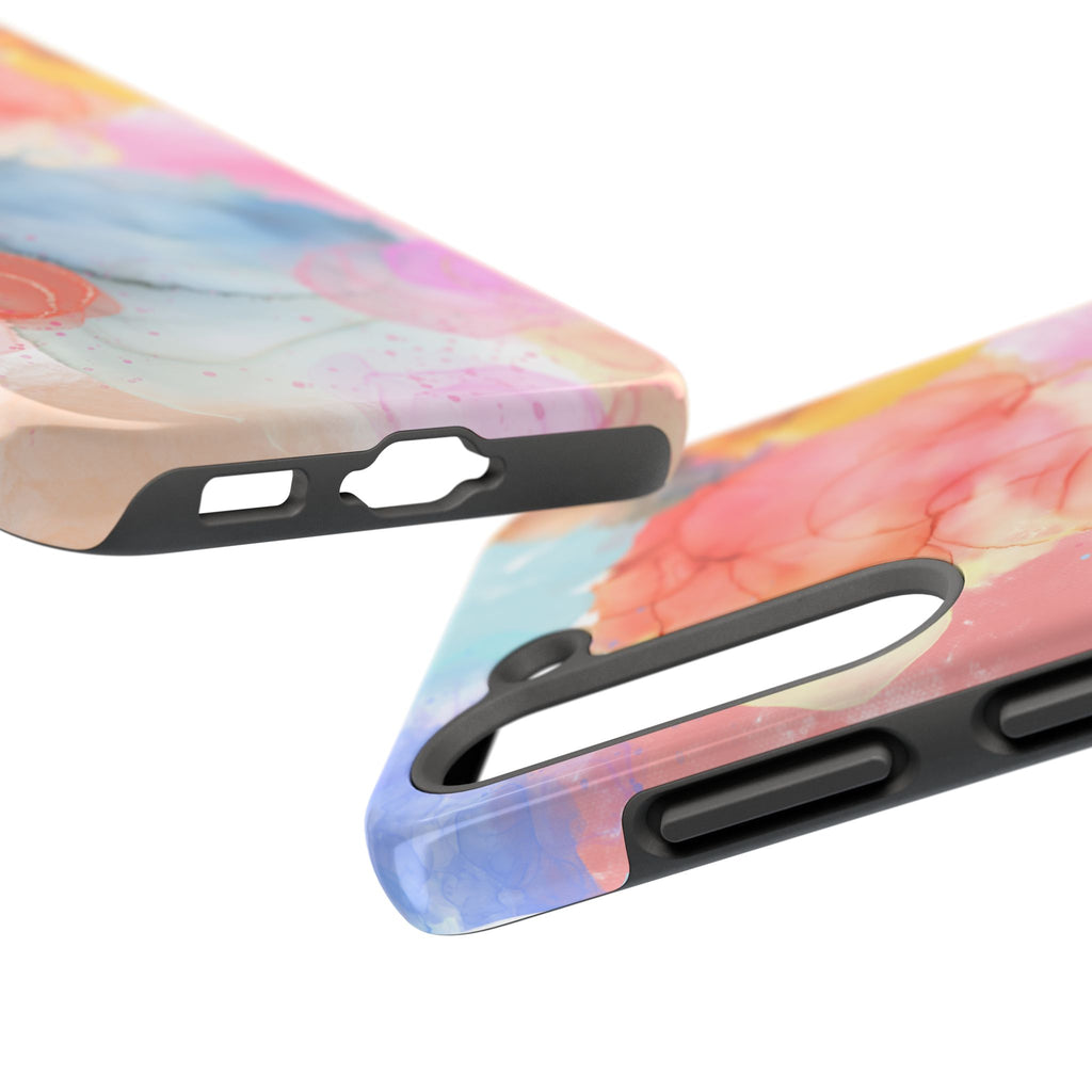 Tough Phone Case – Watercolor Bloom Protective Case