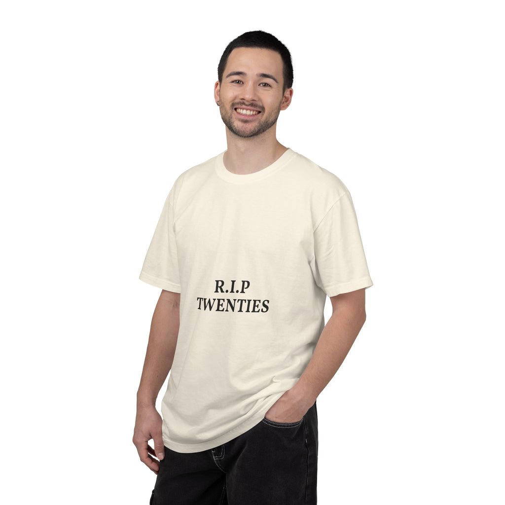 R.I.P. Twenties Tee — Funny 20s Milestone T-Shirt